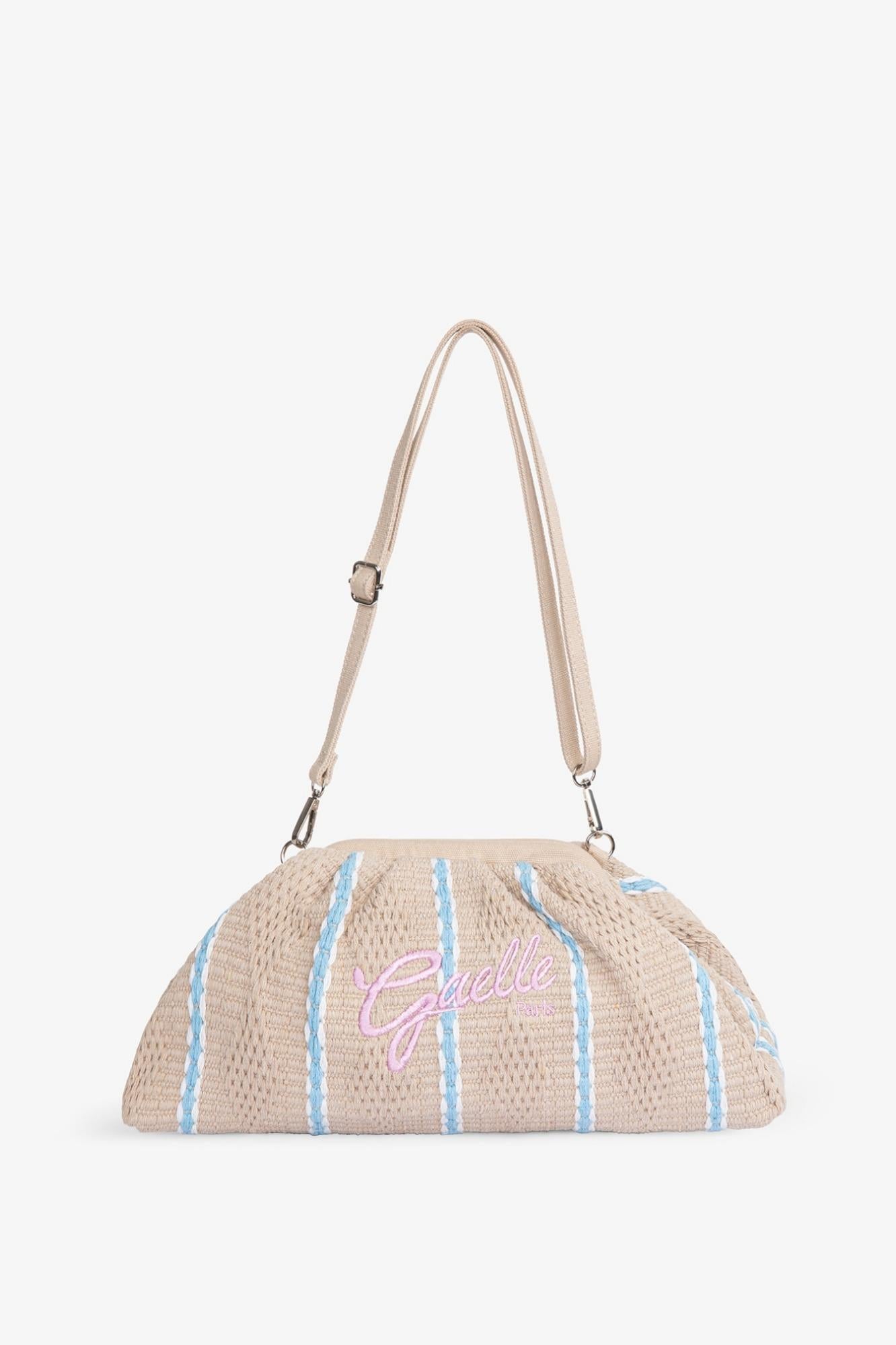 Maxi Pochette Ricamo Firma Rosa  Beige - Gaëlle Paris GAACW03189-BFL0001 BE00 GAELLE 