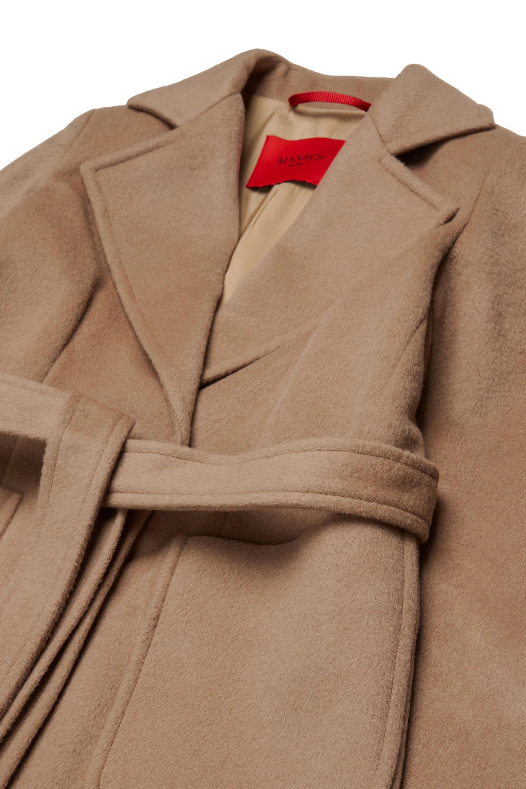 MAX&Co.<BR/>Cappotto di lana Runaway Beige MX0001-MX052 MX702 MAX&CO KID 