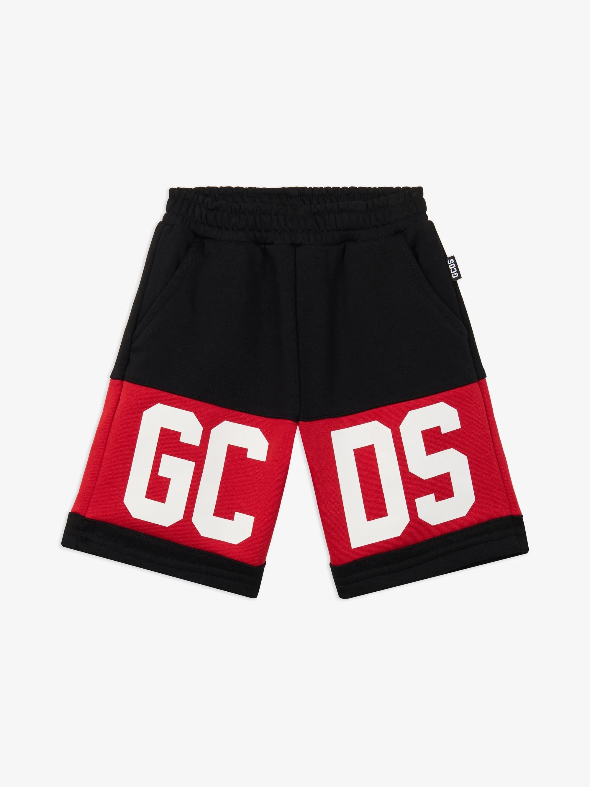 GCDS Bermuda Tuta Band Logo Nero Z0UJQL589F004 999R GCDS 