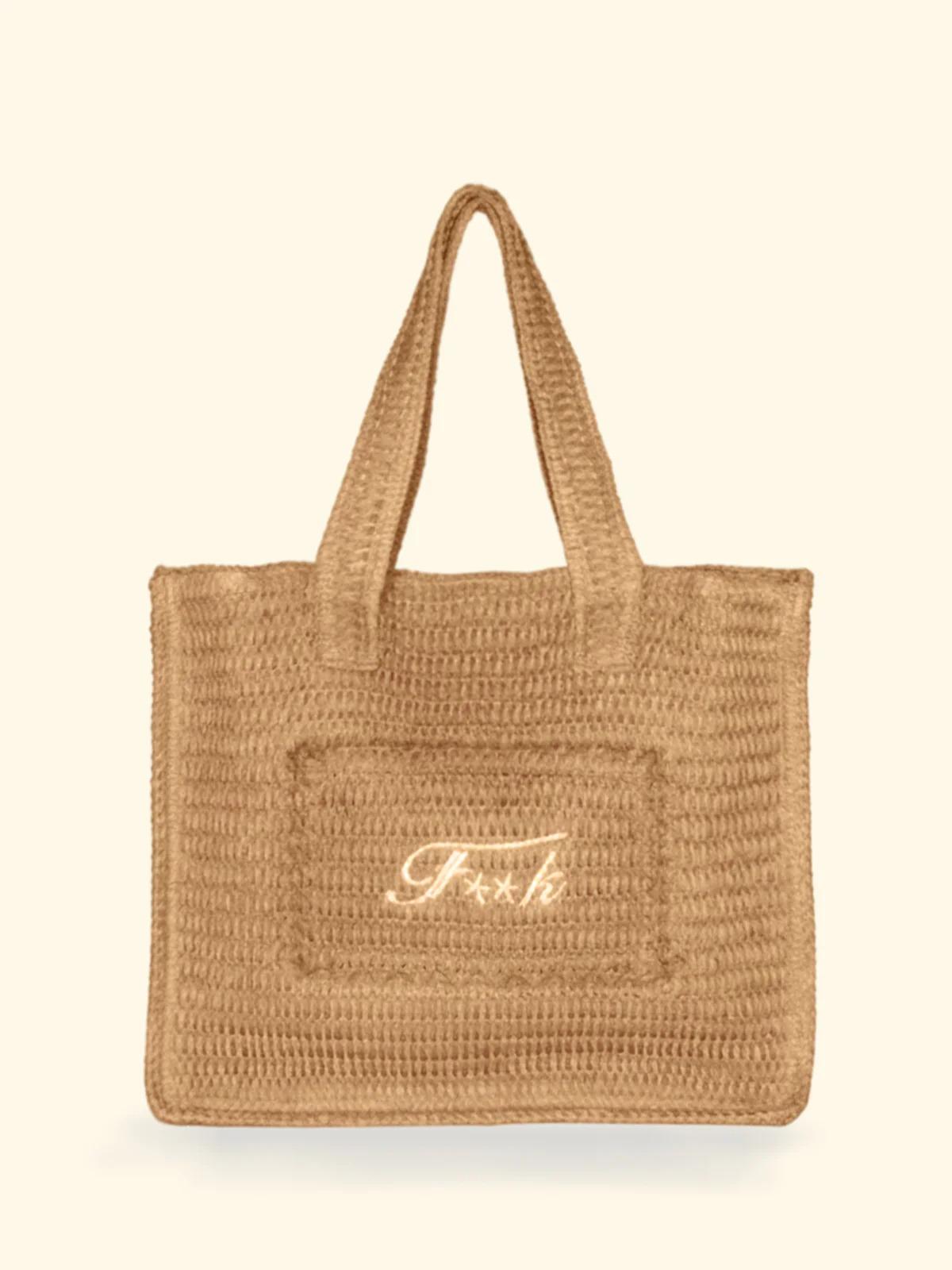 Tote Bag Donna F**K Beige SW0001-BG FA26-SW0001 BG F**K 