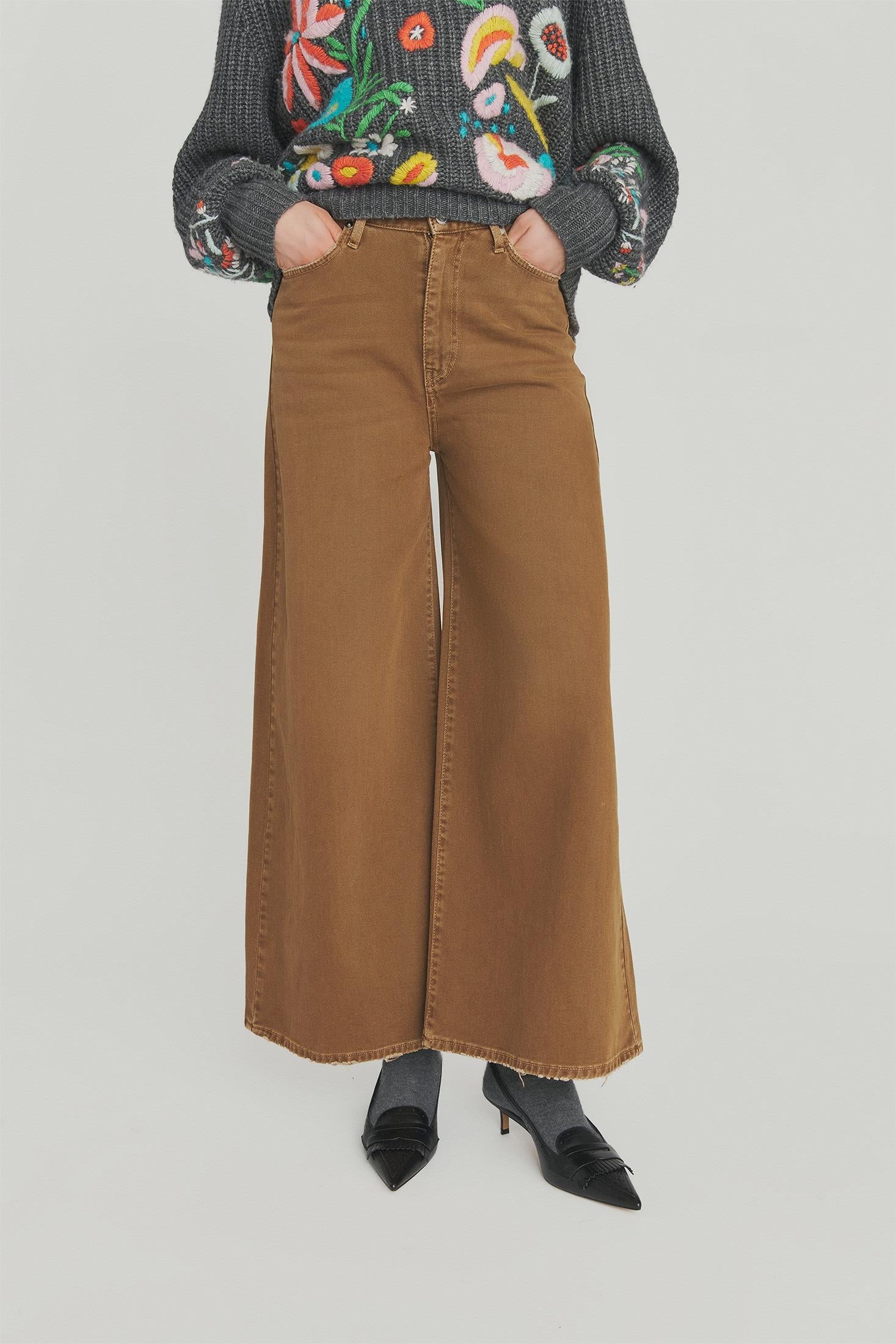 PANTALONE KAORI CON EFFETTO VINTAGE RND90195CN163081 C0419 ROY ROGER'S 
