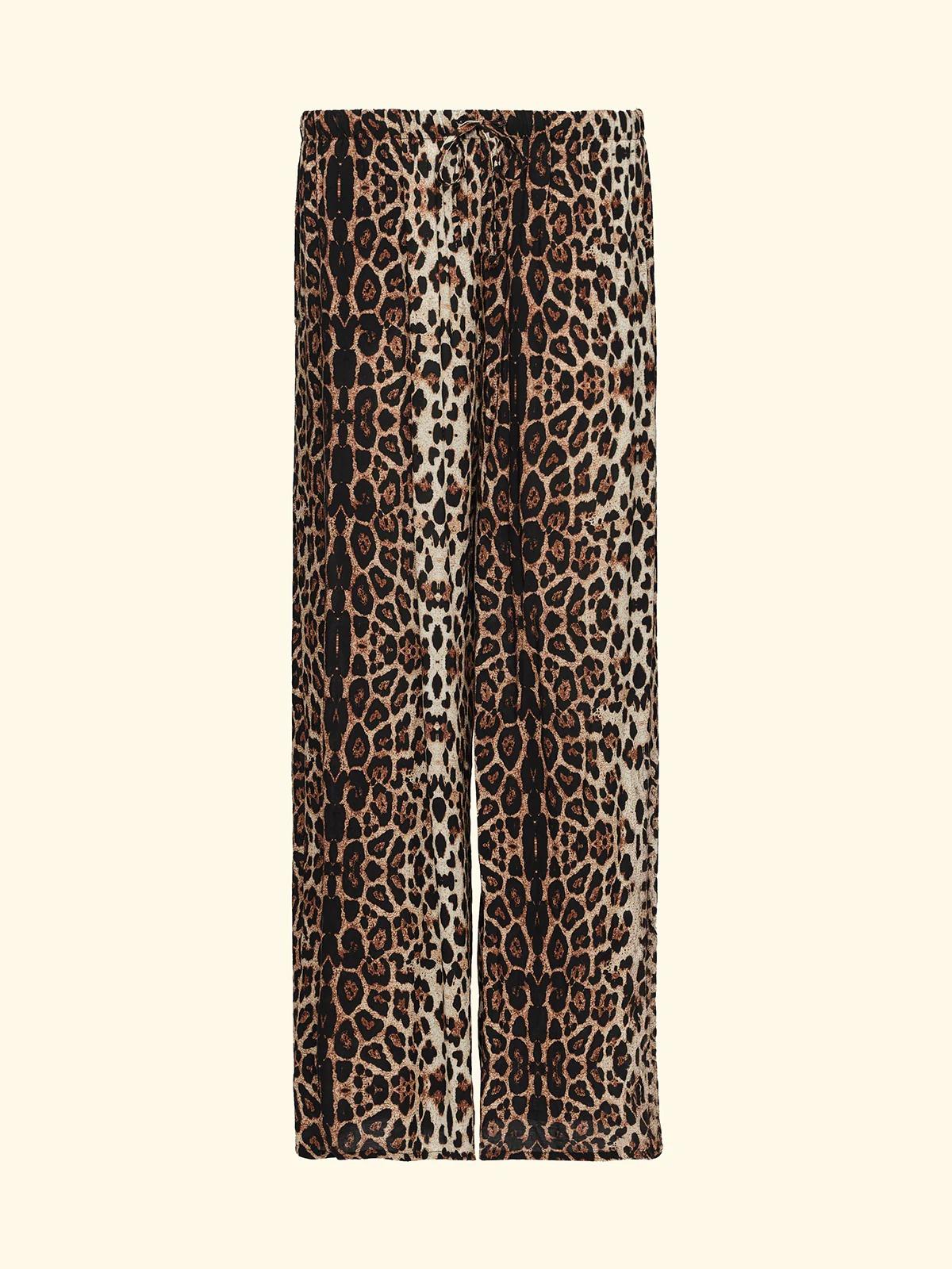 Pantalone palazzo Fxxk Animalier SW0127X02 FK26-SW0127 X02 F**K 
