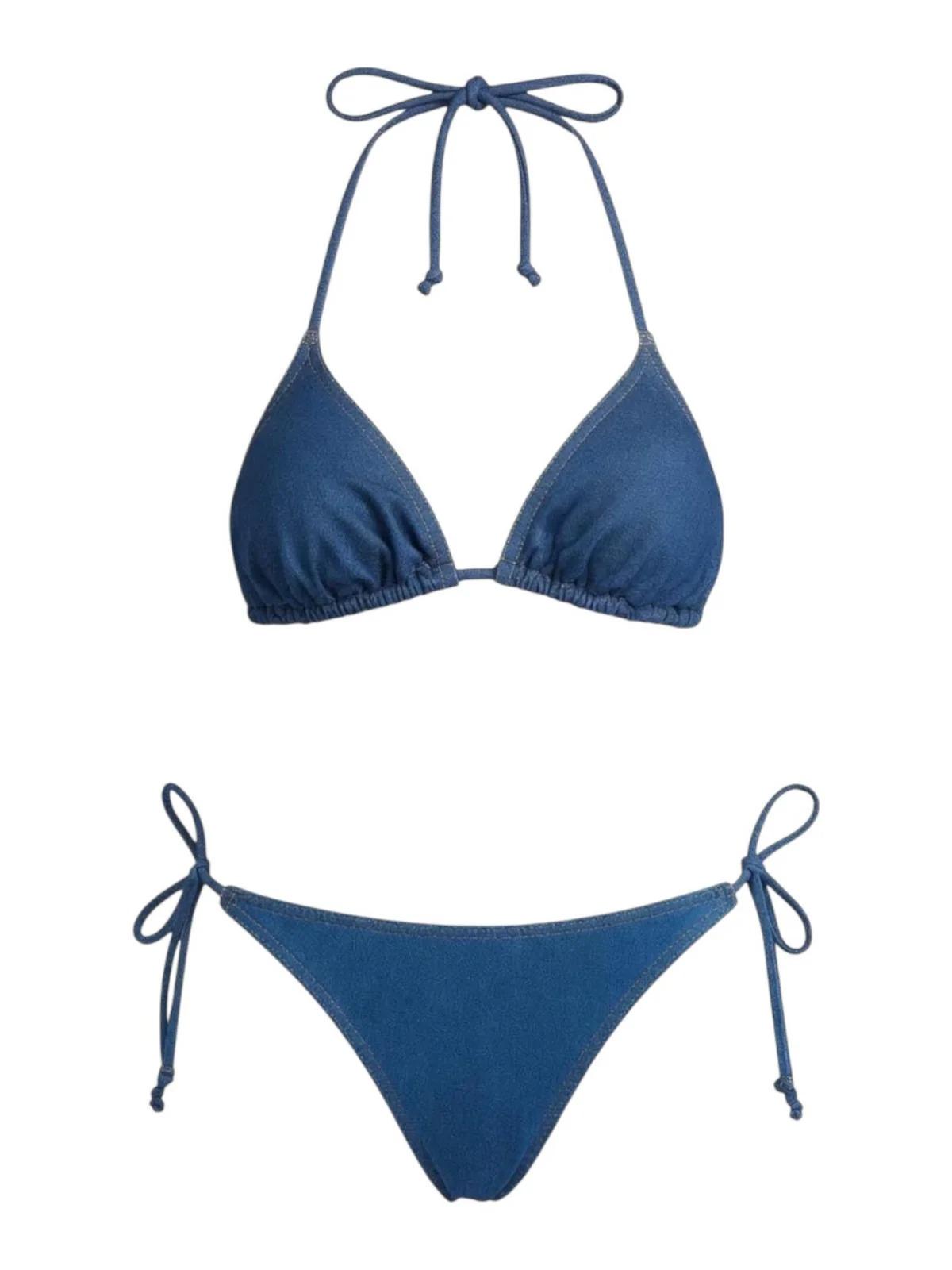 MC2 SAINT BARTH Costume da bagno Donna MALEAH 00665L DENIM 61 MALE002 00665L MC2 SAINT BARTH 