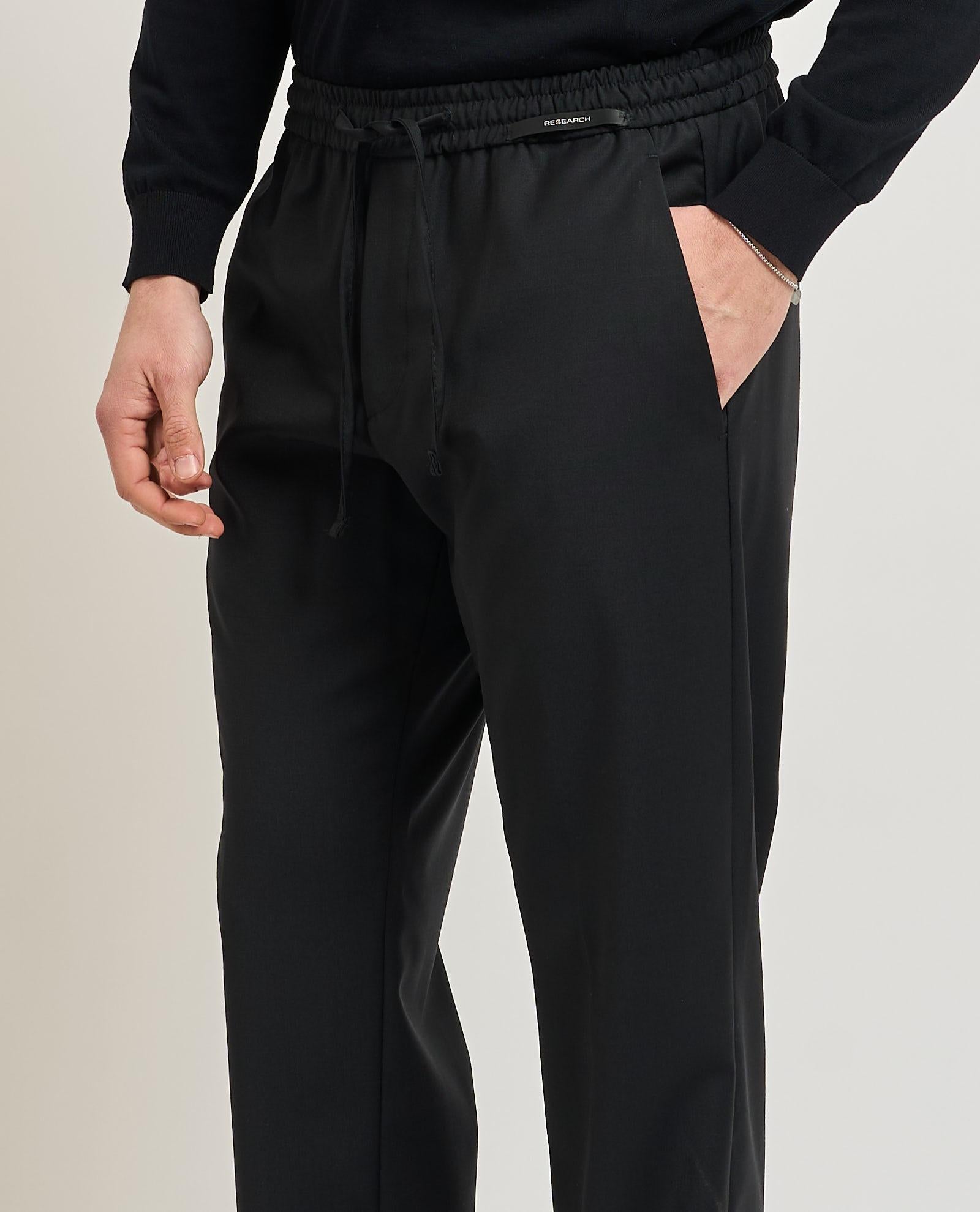 Pantaloni uomo in cotone Michael Coal Nero MCADA3687S26019 MCADA3687S26 019 MICHAEL COAL 
