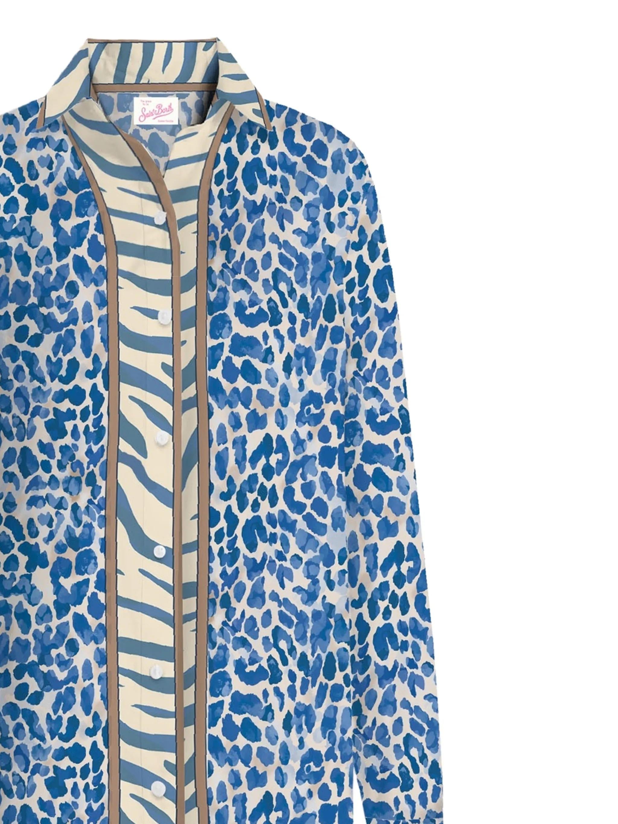 Abito Camicia Adeline MC2 Saint Barth ADN000109511L ADN0001 09511L MC2 SAINT BARTH 