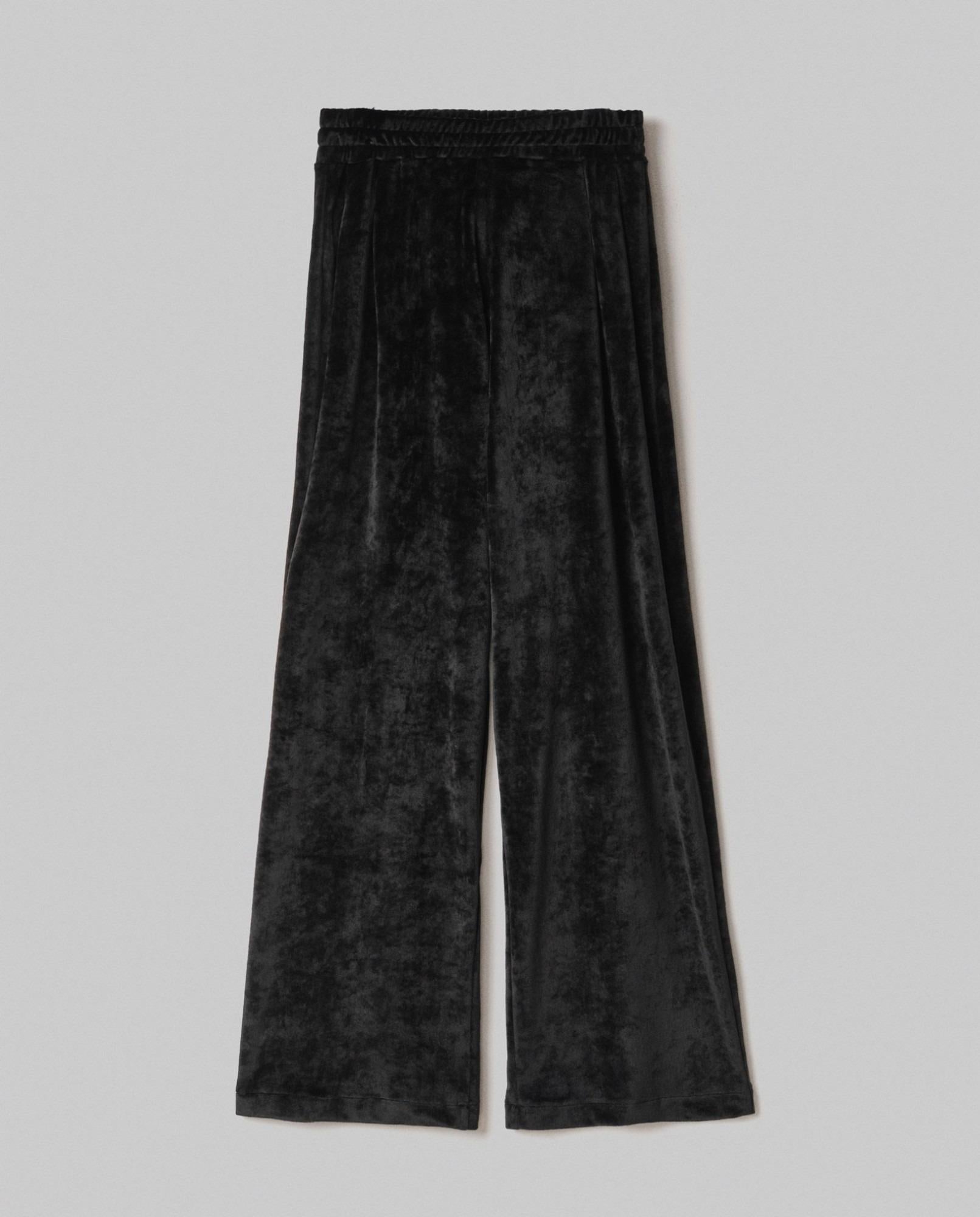 Pantalone In Cinglia Con Pences  Nero HMABW02048-PTTS0100 NE01 HINNOMINATE 