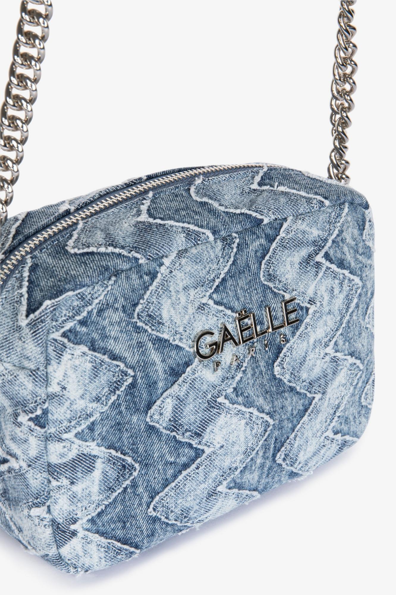 Mini Camera Bag Denim  Blu - Gaëlle Paris GAACW03105-MTTE0001 BL33 GAELLE 