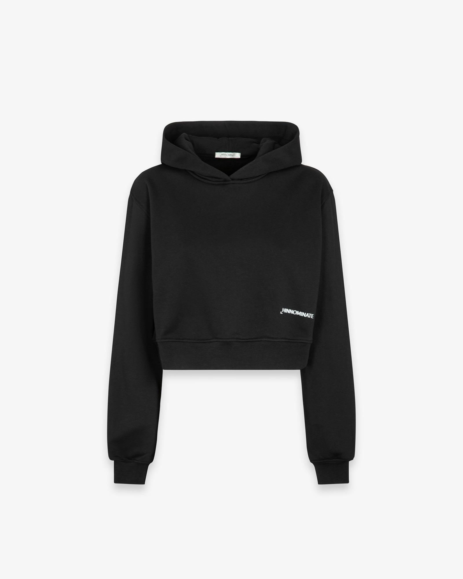 Felpa Corta Cappuccio Basica  Nero HINNOMINATE HMABW02363-TMTF0009 NE01 HINNOMINATE 