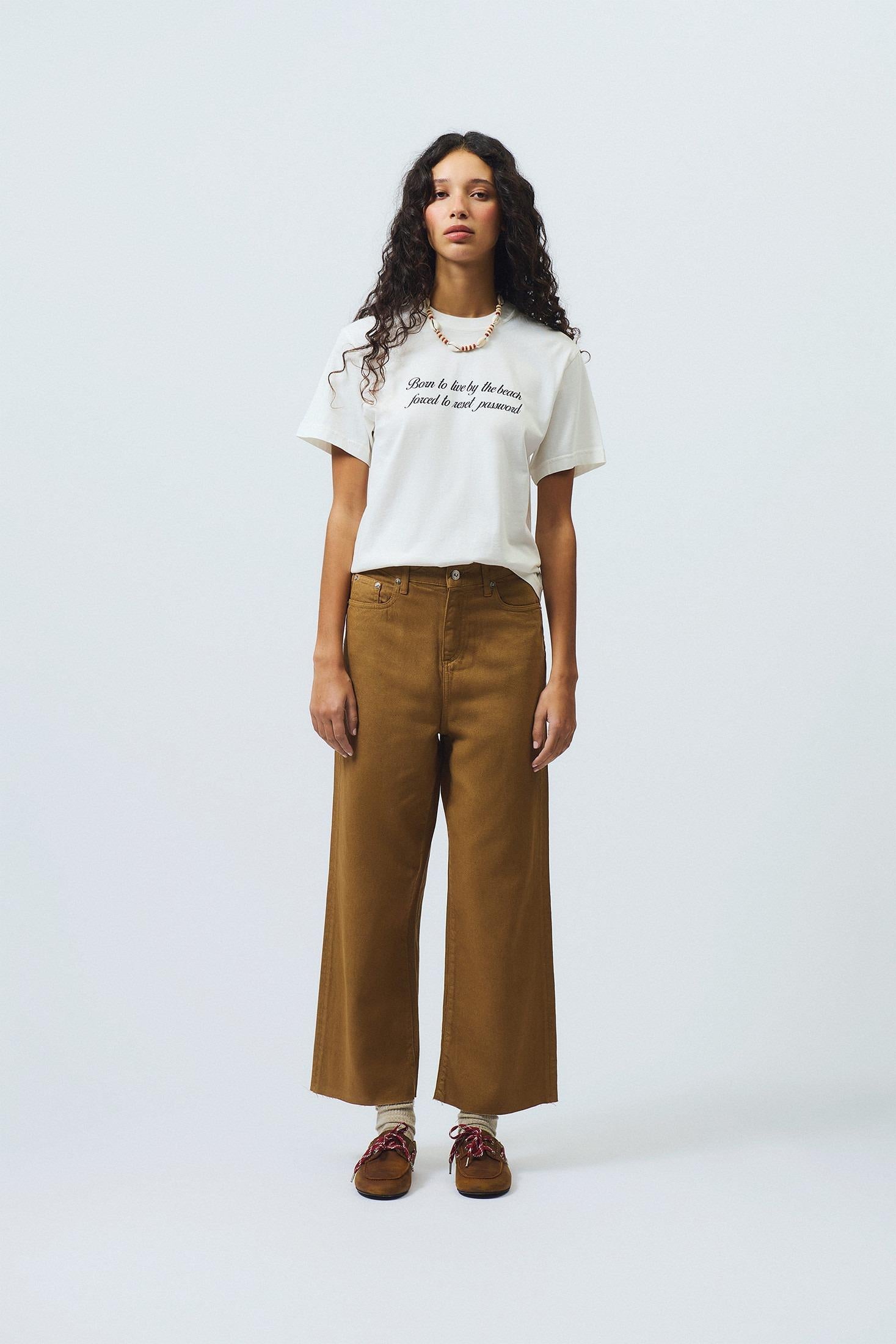 JEANS RITA CROPPED OLD REVERSE RUSTY RND043P4352716 C0642 ROY ROGER'S 