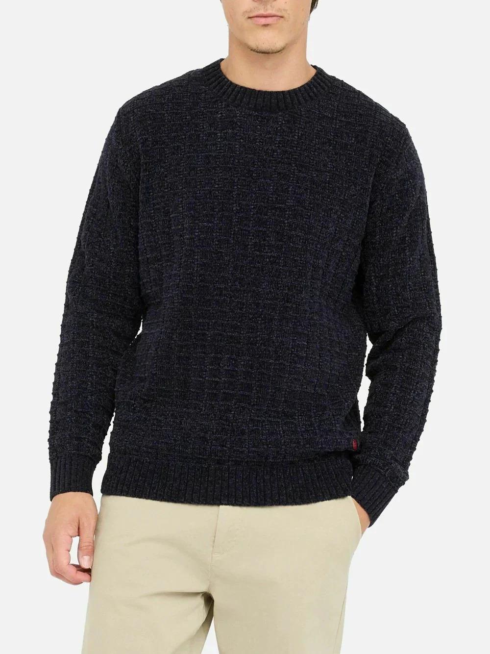 Pullover Liu Jo da Uomo - Dark blu QF5117MA29P 4013 LIU-JO 