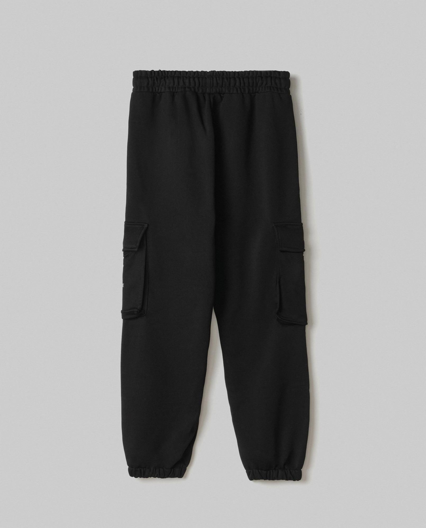 Pantalone Basico Con Tasconi In Felpa  Nero HINNOMINATE HMAABM01376-TMTF0012 NE01 HINNOMINATE 