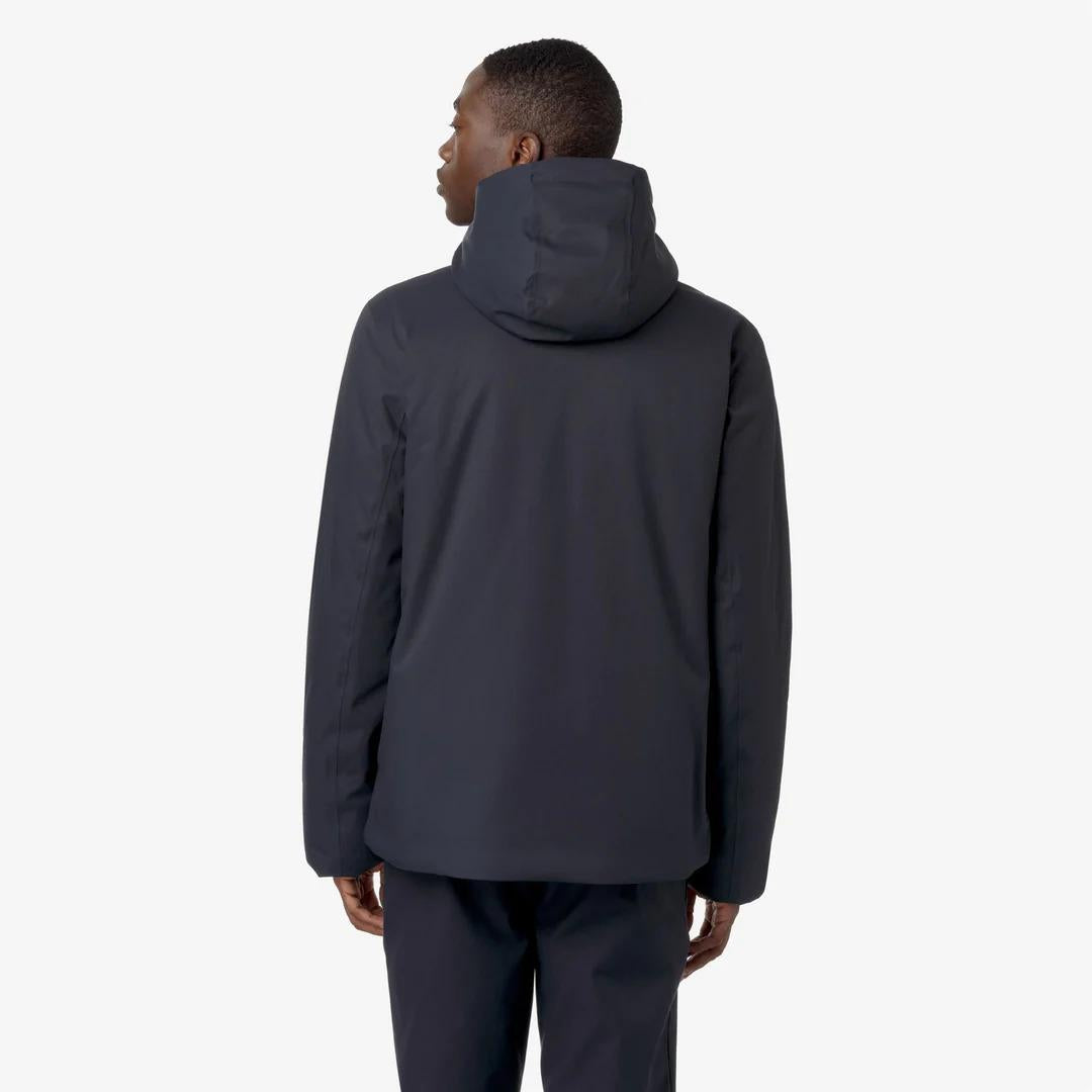 K-WAY JACKO TWILL MARMOTTA<BR/>BLUE D-BLUE A K8133DW AL9 K-WAY 