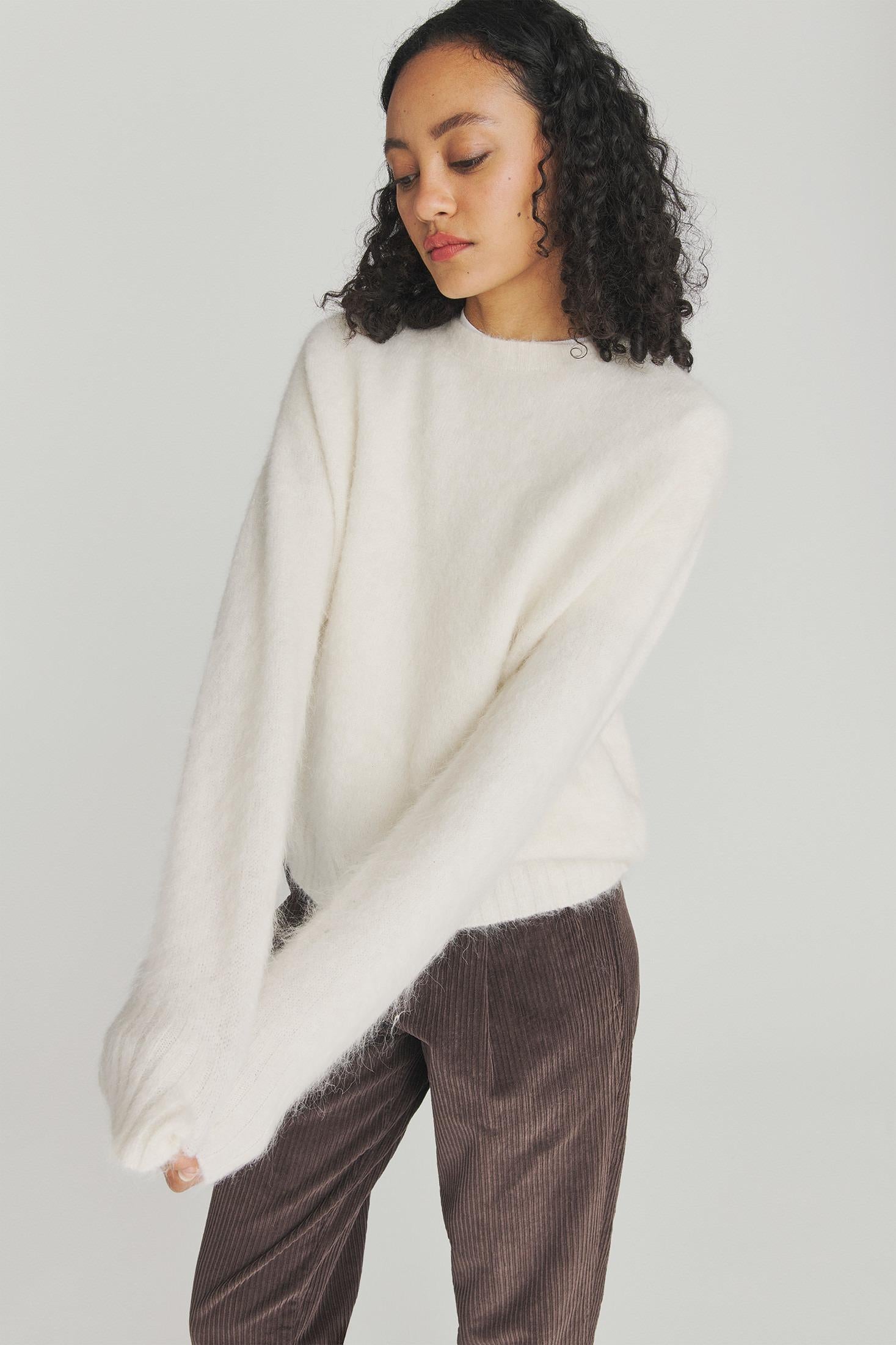 PULLOVER IN ALPACA BIANCO RND559CNXXXX C0069 ROY ROGER'S 