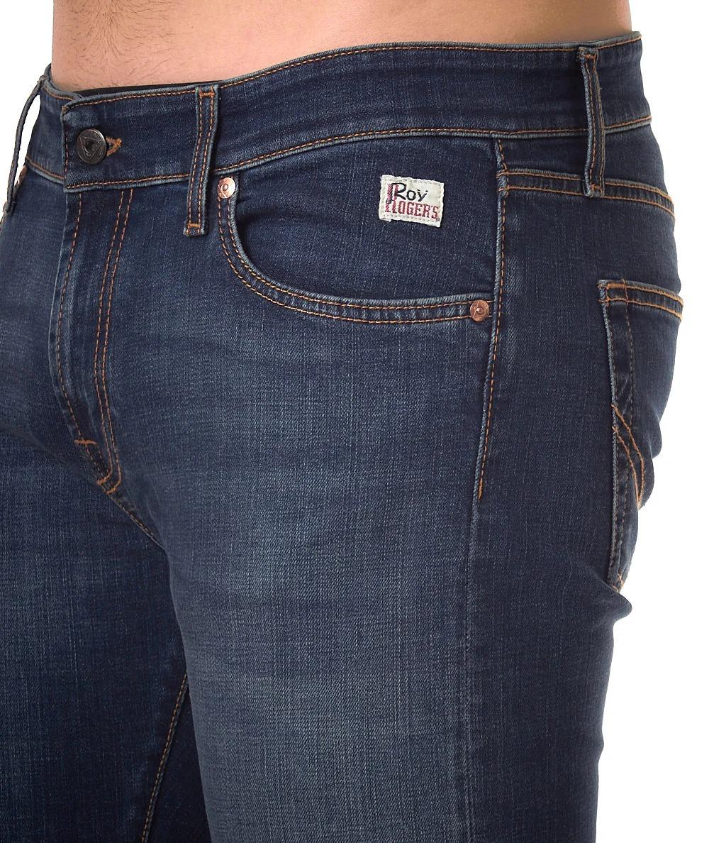 Roy Roger's Jeans 517 Denim Elasticizzato Carlin RRU075D0210005 Blu RRU75D0210005 C0999 ROY ROGER'S 