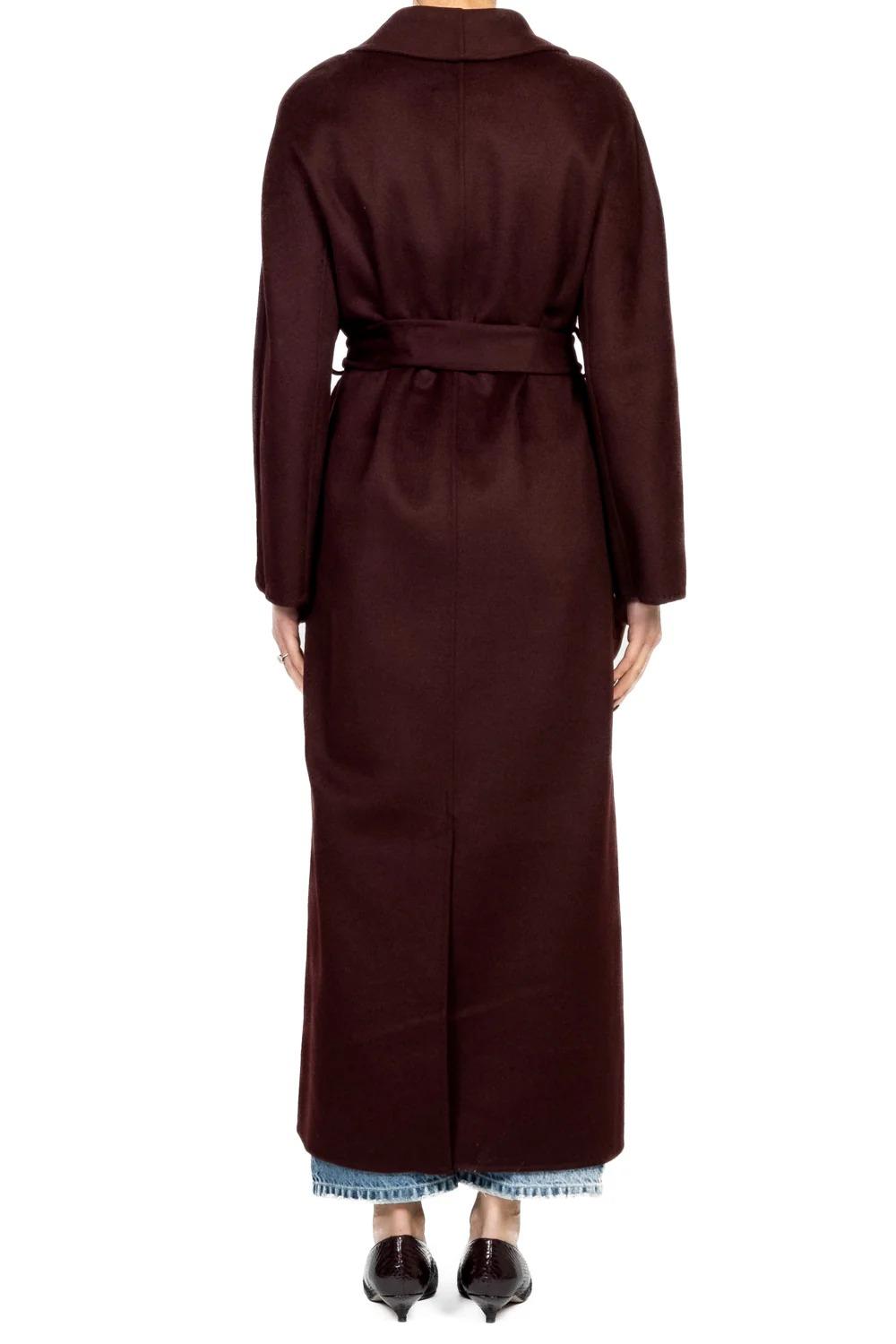 Vicolo - Cappotto hand made con cinta Art. TF0004 Bordeaux TF0004 BORDEAUX VICOLO 