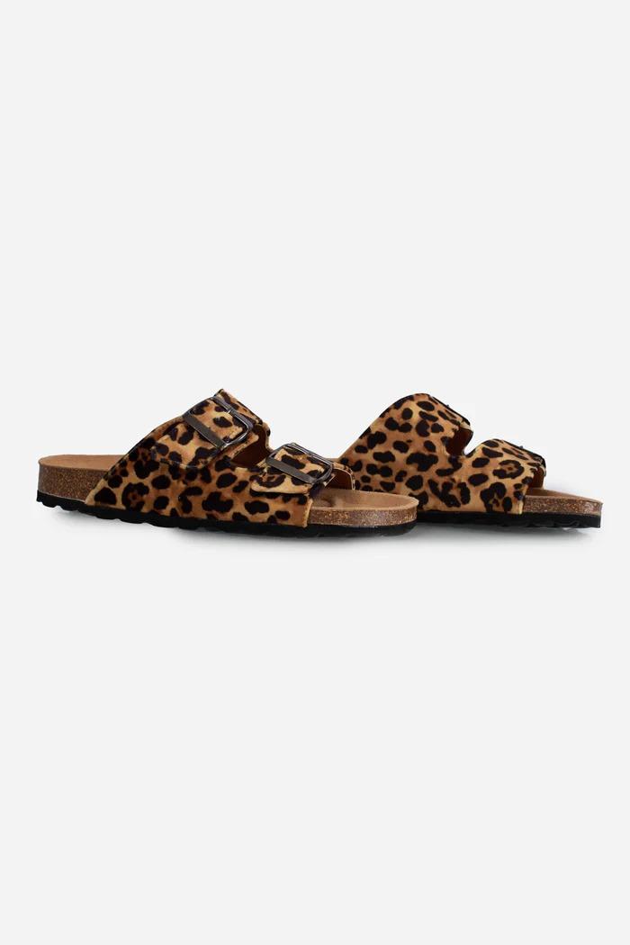 Sandalo in sughero con cinturini MC2 SAINT BARTH ANIMALIER SANW001 01020L MC2 SAINT BARTH 