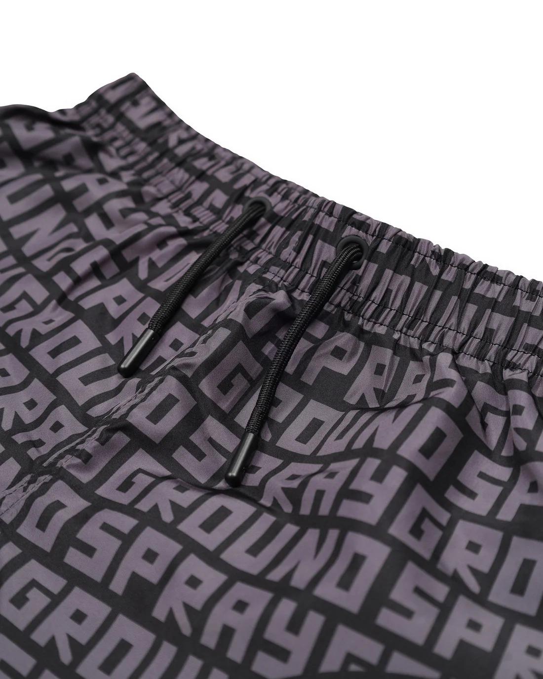 SHARK CENTRAL INFINITY SWIM TRUNKS GREY SPY1468 GREY SPRAYGROUND 