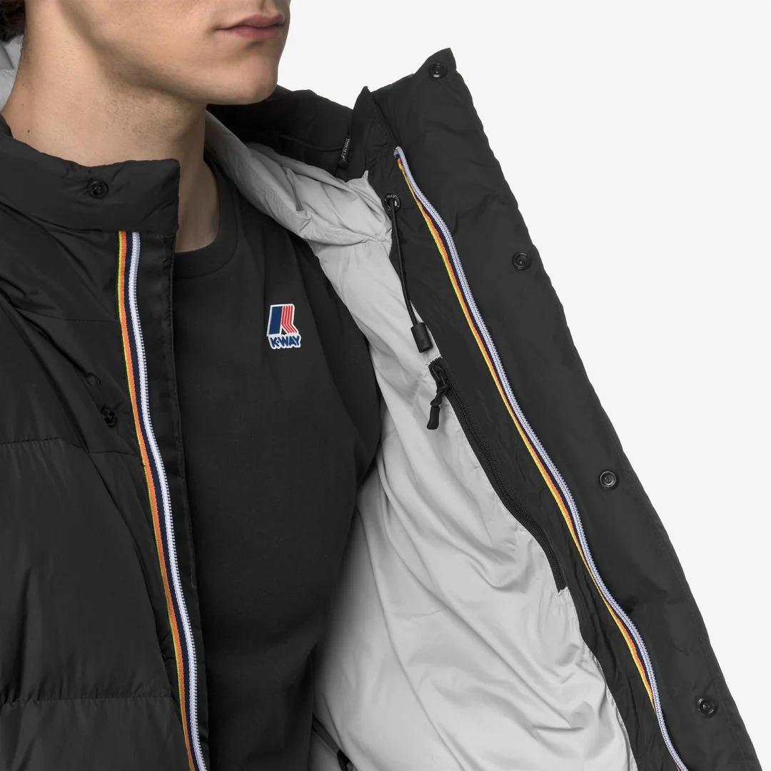 LE VRAI 4.0 AURELE HEAVY WARM<BR/>BLACK PURE K5141QW USY K-WAY 