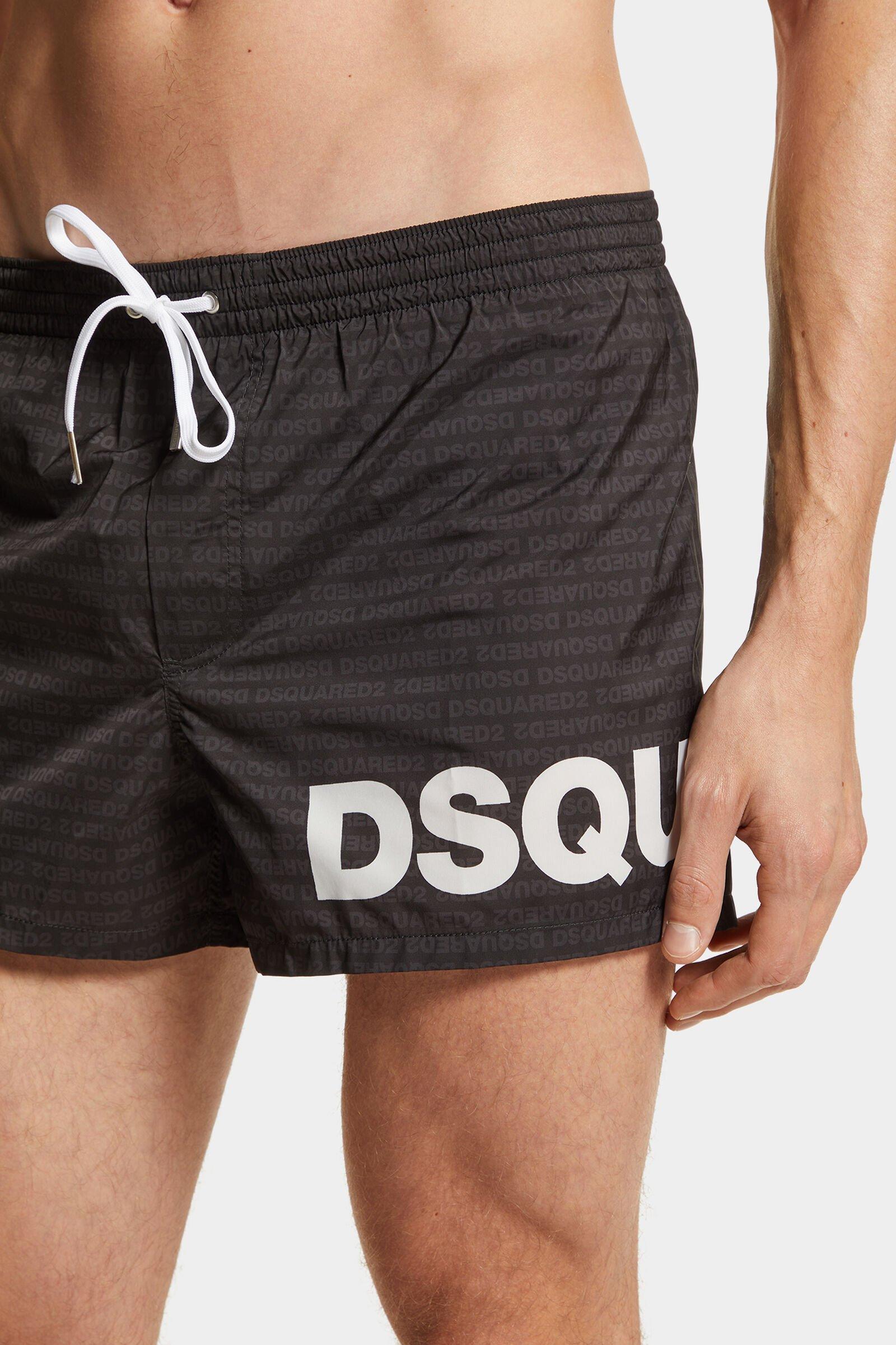 Costume Dsqured2 boxer midi nero D7B5C5950 010 DSQUARED 