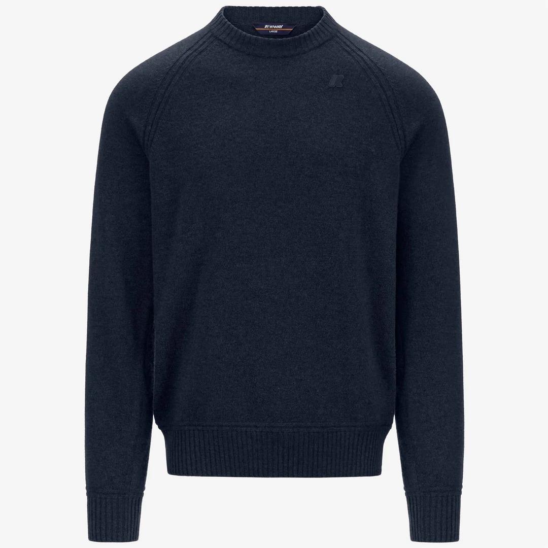 SEBAS WOOL CASHMERE<BR/>BLUE DEPTH K2142GW K89 K-WAY 