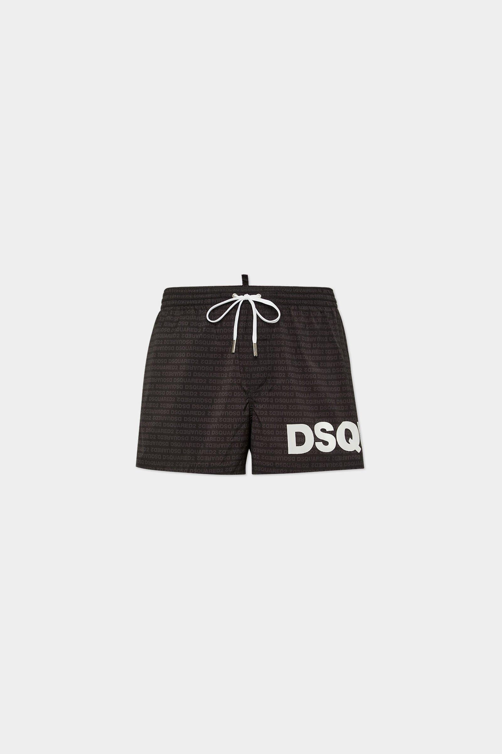 Costume Dsqured2 boxer midi nero D7B5C5950 010 DSQUARED 