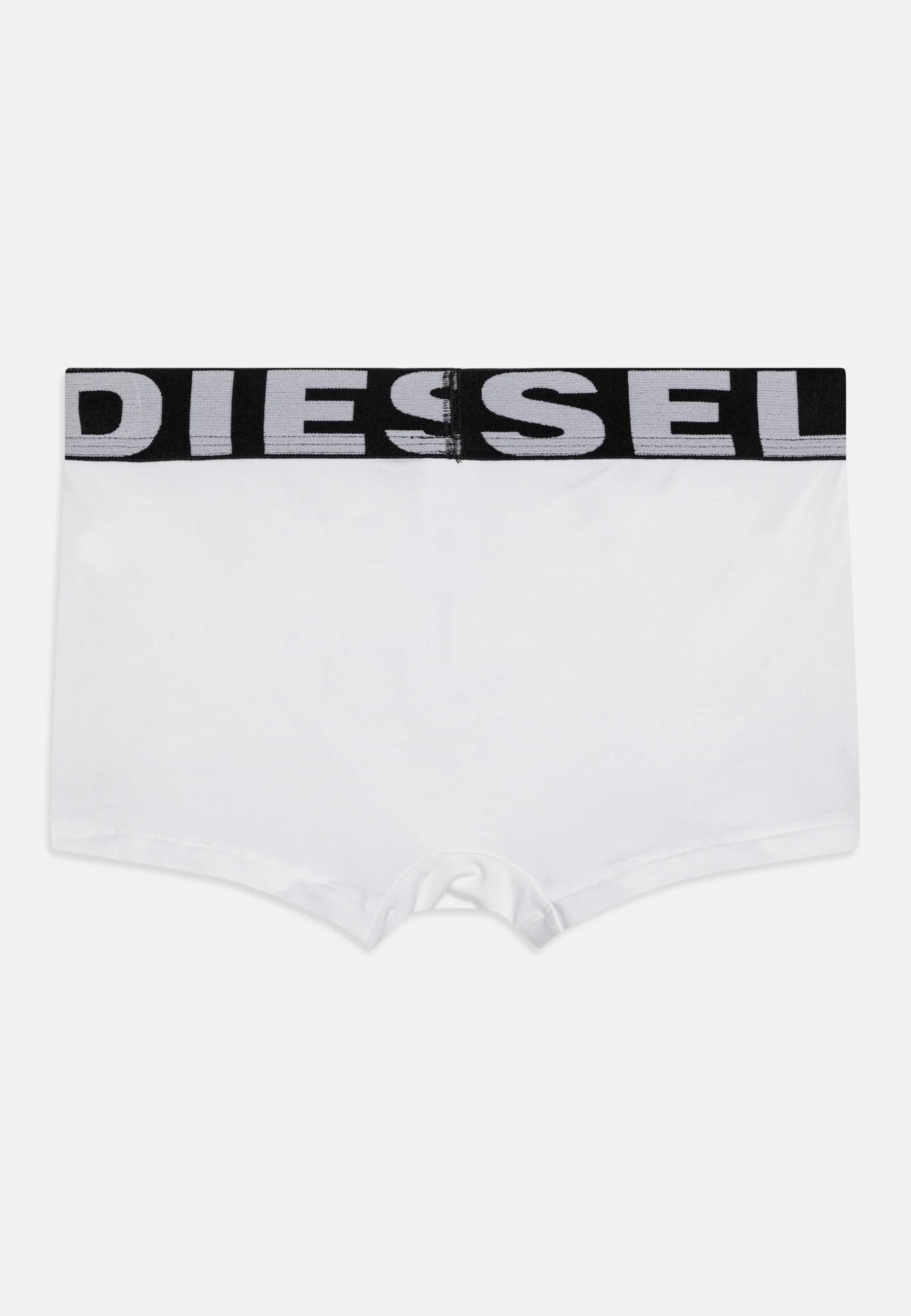 Boxer lungo da bambino in jersey di cotone stretch. Elastico in vita metallizzato con maxi scritta Diesel all-over. J01911-KYAYJ K9008 DIESEL 