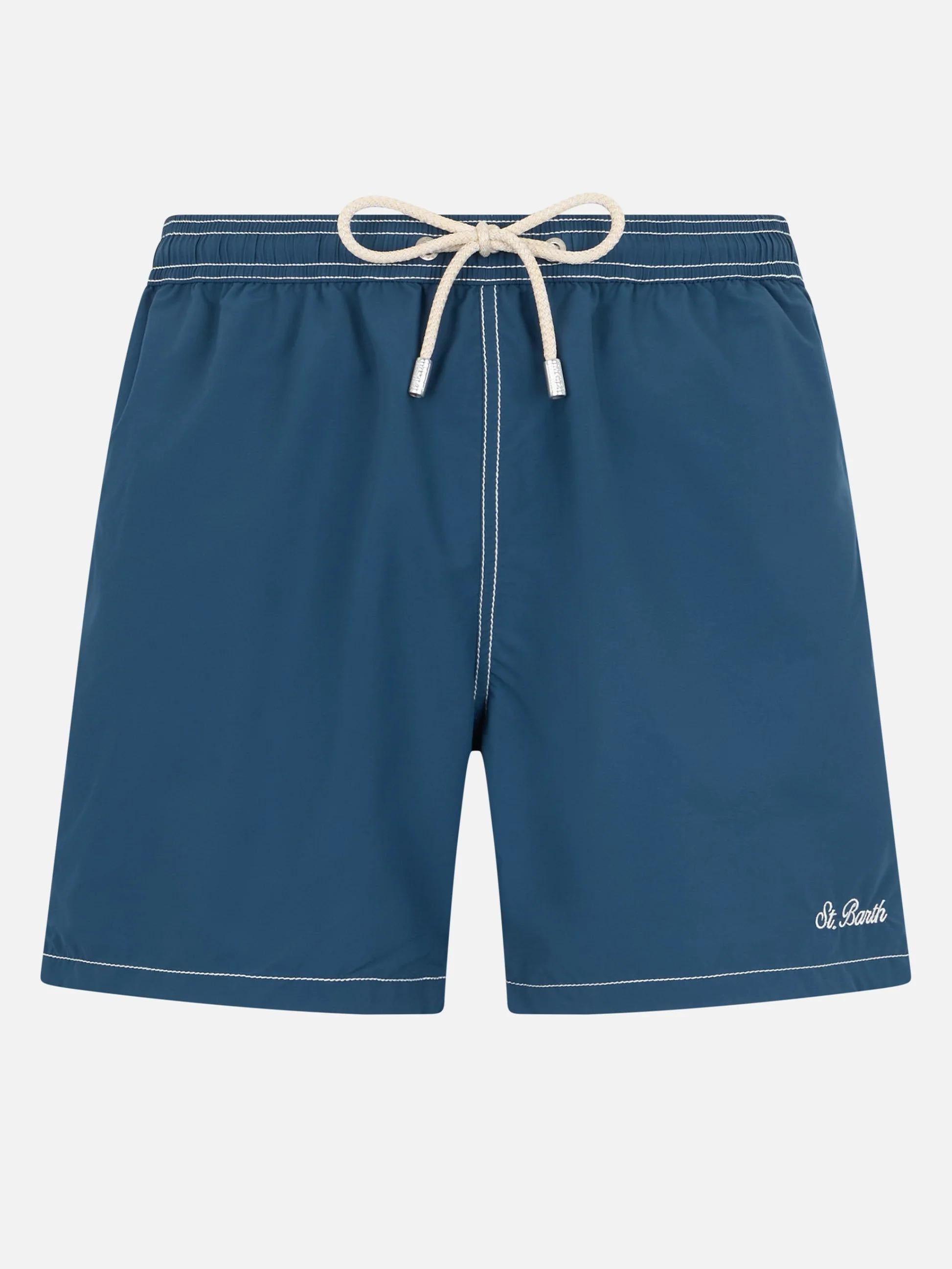 Costume classico leggero Patmos Marine blue PATM001 00248L MC2 SAINT BARTH 