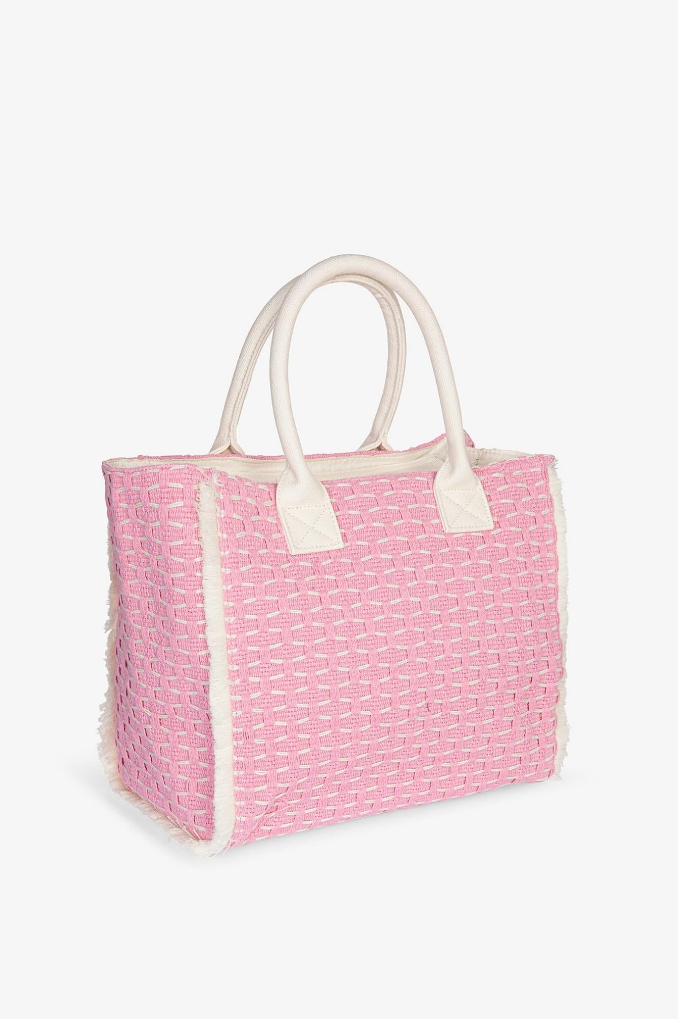 Maxi Shopper Ricamo Firma  Rosa - Gaëlle Paris GAACW03182-BFL0001 RO01 GAELLE 