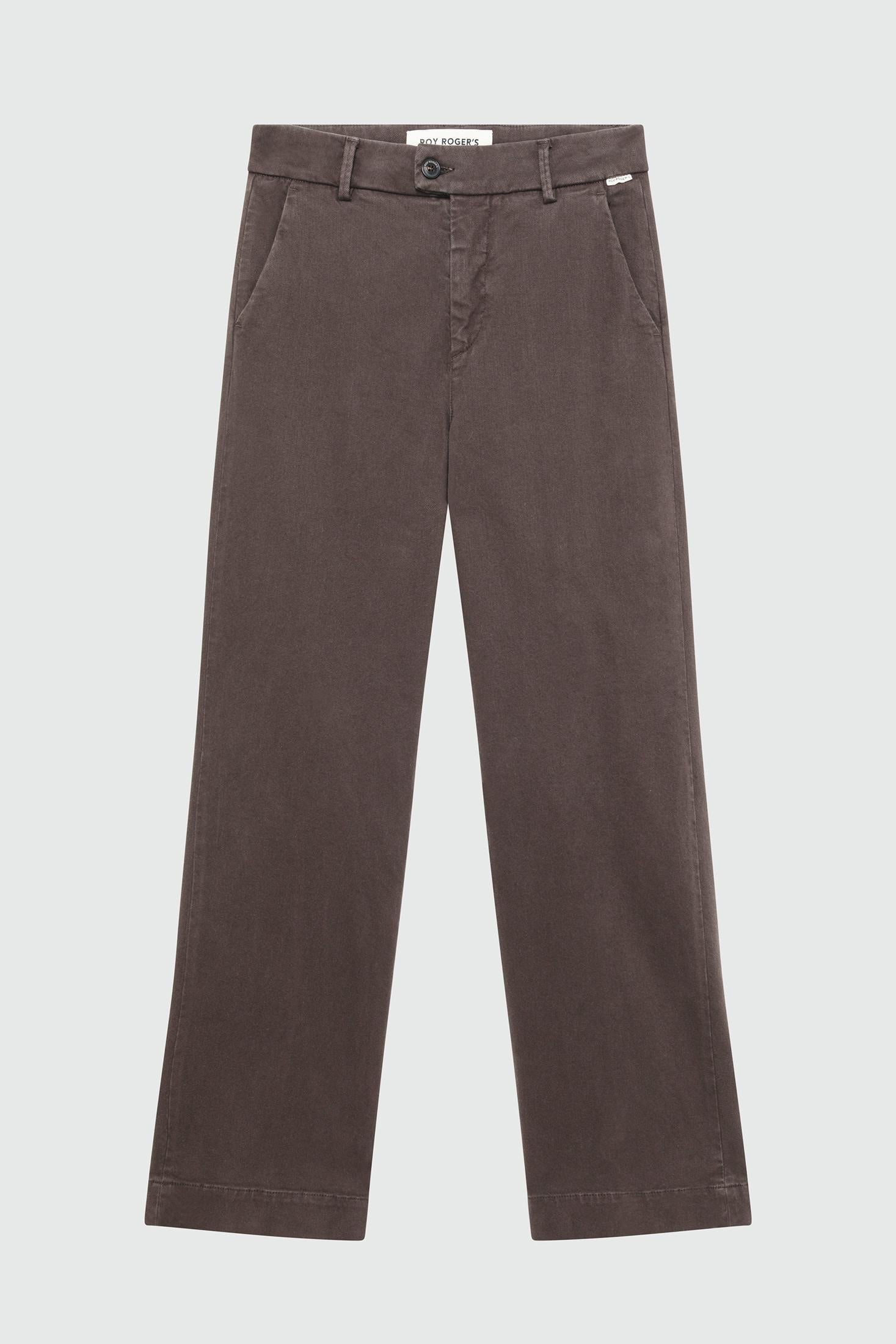 PANTALONE LAIS IN BULL BROWN RND041P4030112 C0241 ROY ROGER'S 