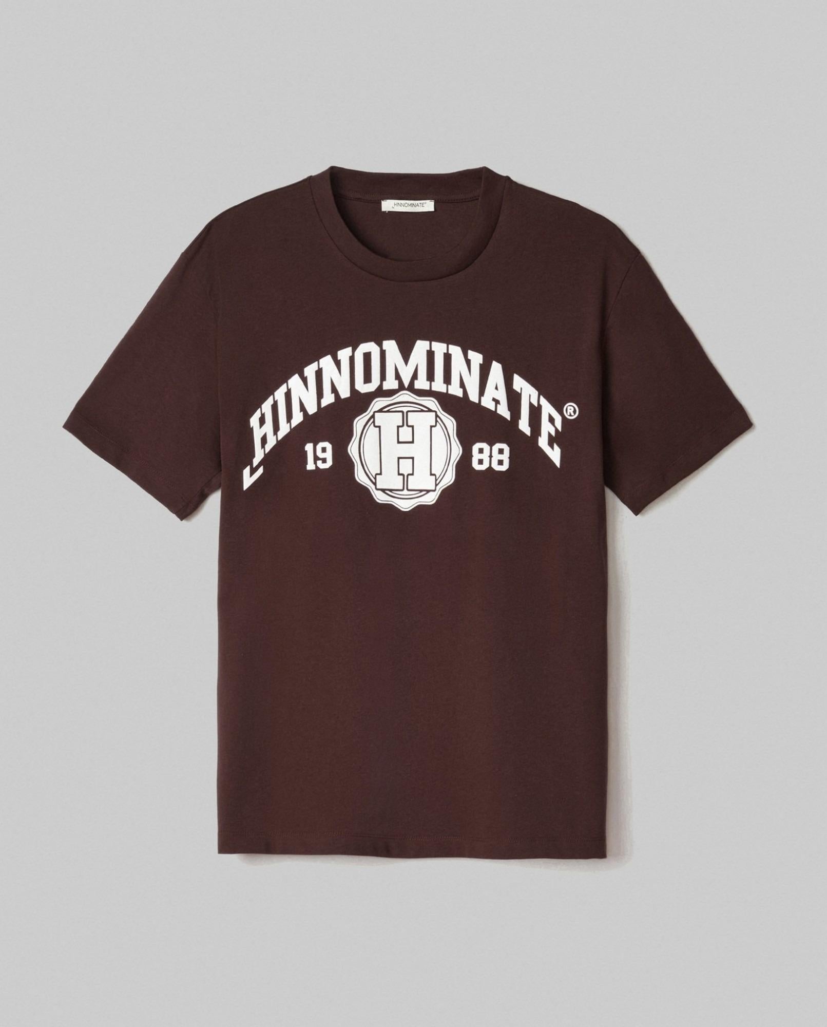 T-Shirt In Jersey Stampa College  Moro HINNOMINATE HMAABM01432-PTTS0037 MA03 HINNOMINATE 