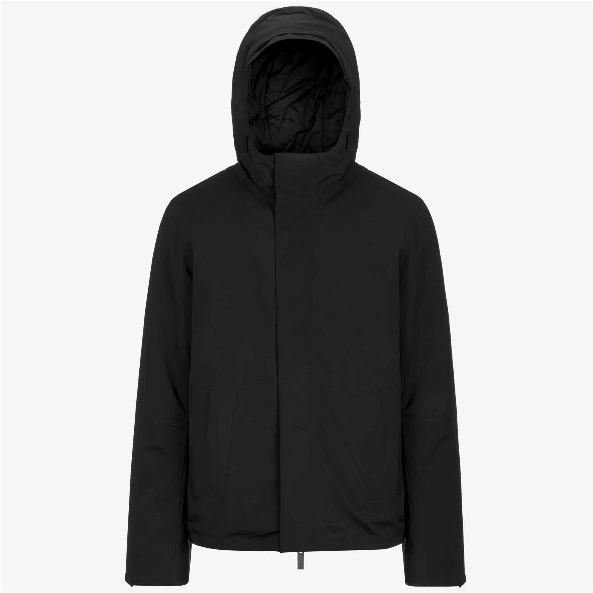 JACKEN BONDED PADDED<BR/>BLACK PURE K7132BW AT0 K-WAY 