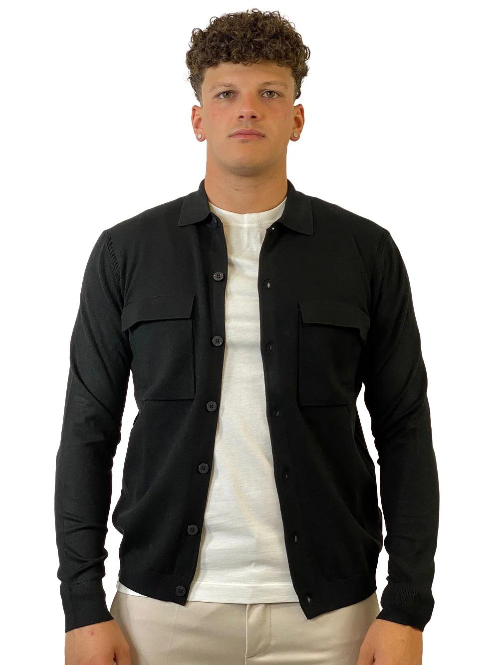 Giacca Diktat  tasche viscosa NERA DK97012 NERO DIKTAT 