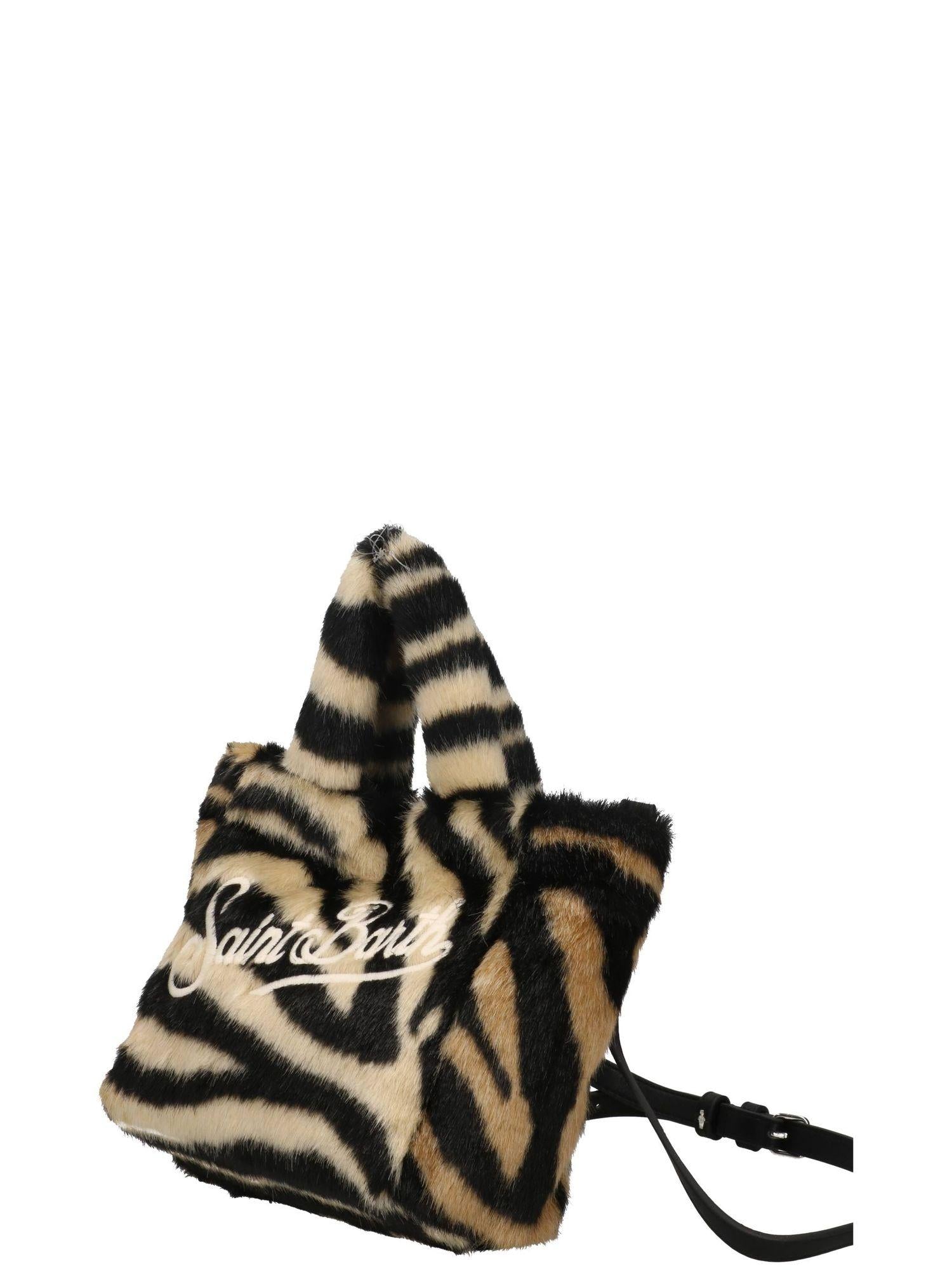 Borsa MC2 Saint Barth VAMI021 00290IVANITY MINI SOFT FUR da donna zebrata VAMI021 00290I MC2 SAINT BARTH 