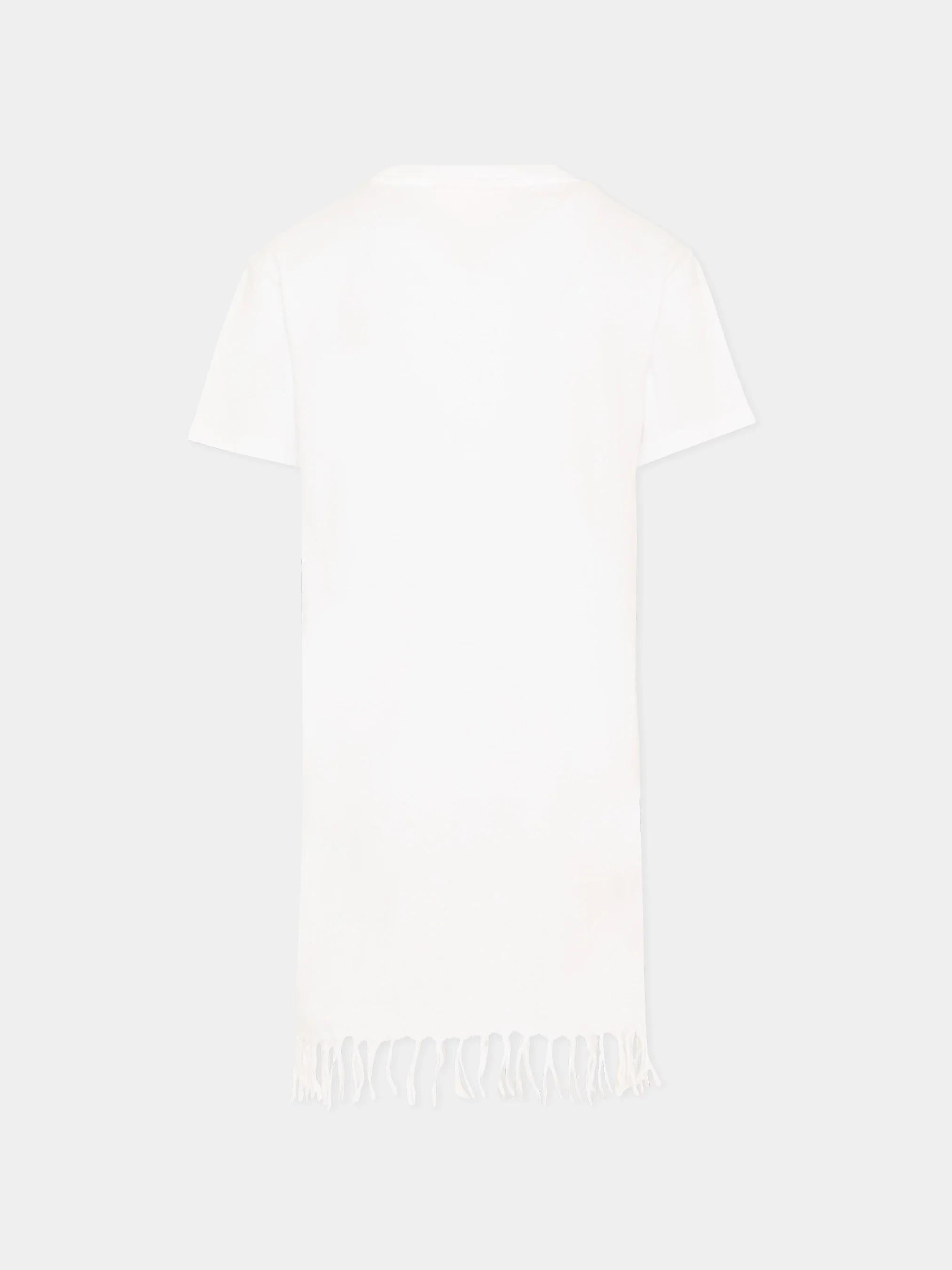 Mc2 Saint Barth<BR/>Copricostume bianco Abbey per bambina ABY0001 00957L MC2 SAINT BARTH 
