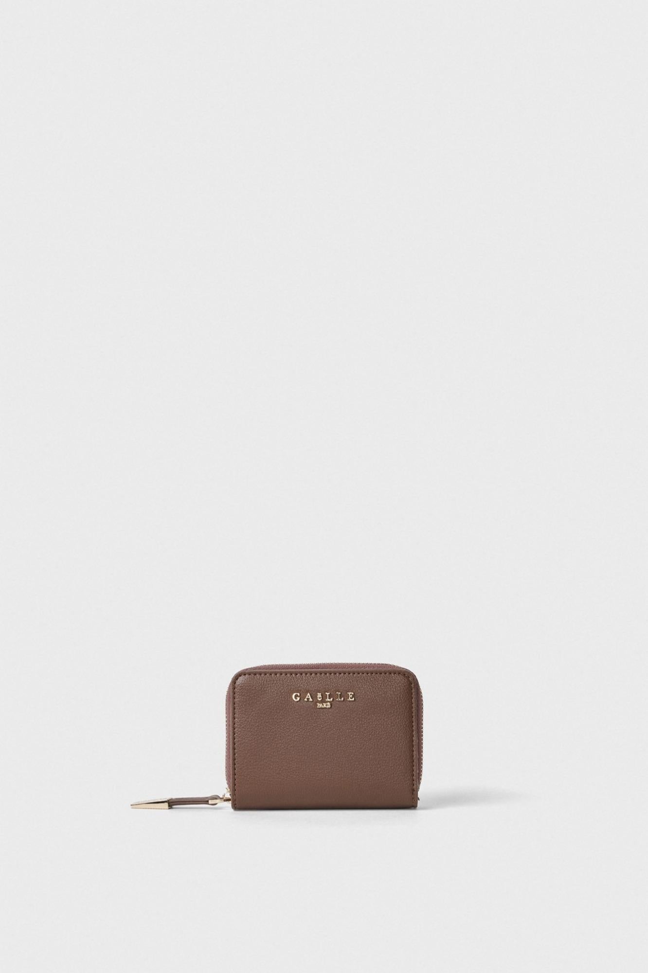 Mini Zip Around Bottalato  Bruciato - Gaëlle Paris GAACW02318-MTTW0002 MA56 GAELLE 