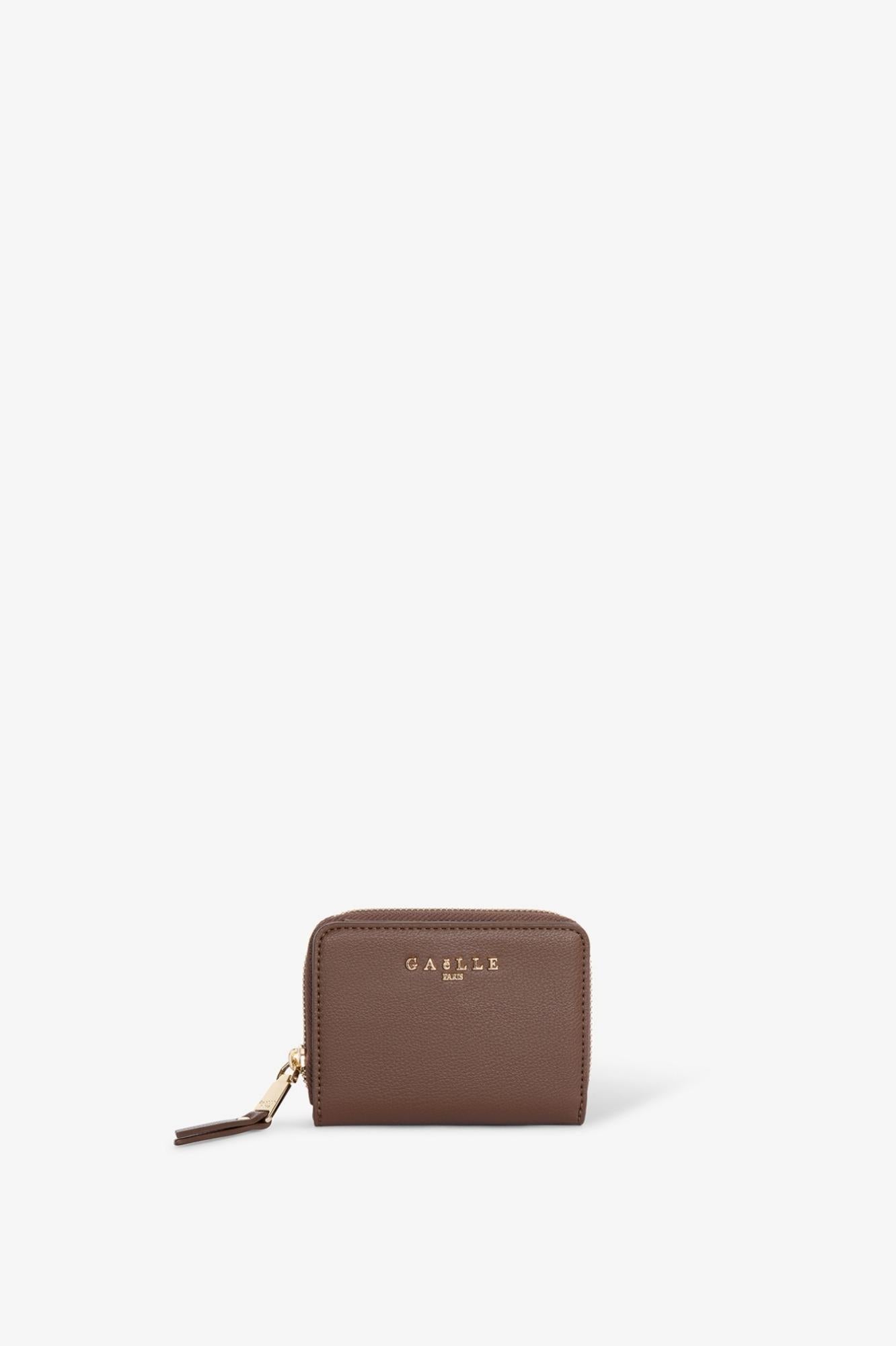 Mini Zip Around Essential  Moka - Gaëlle Paris GAACW03034-MTTW0002 MA63 GAELLE 