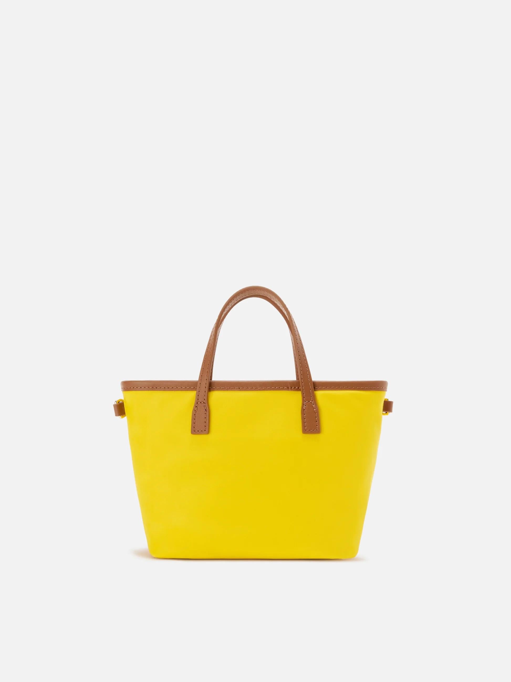 Borsa City mini in nylon giallo CB0005 01824L MC2 SAINT BARTH 