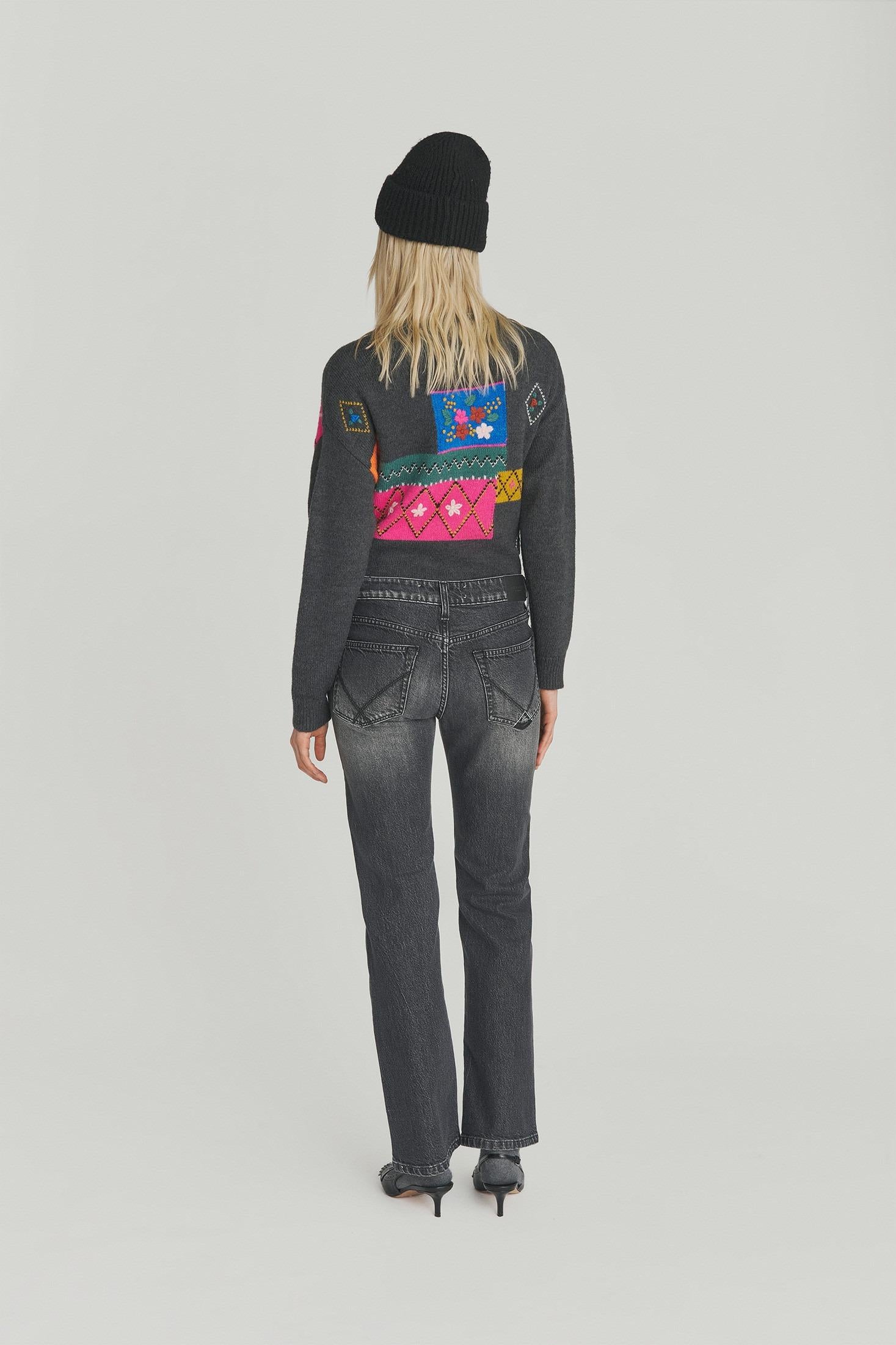 JEANS CARLA PROVENCE DENIM BLACK RND90161N1183064 DENIM BLACK ROY ROGER'S 
