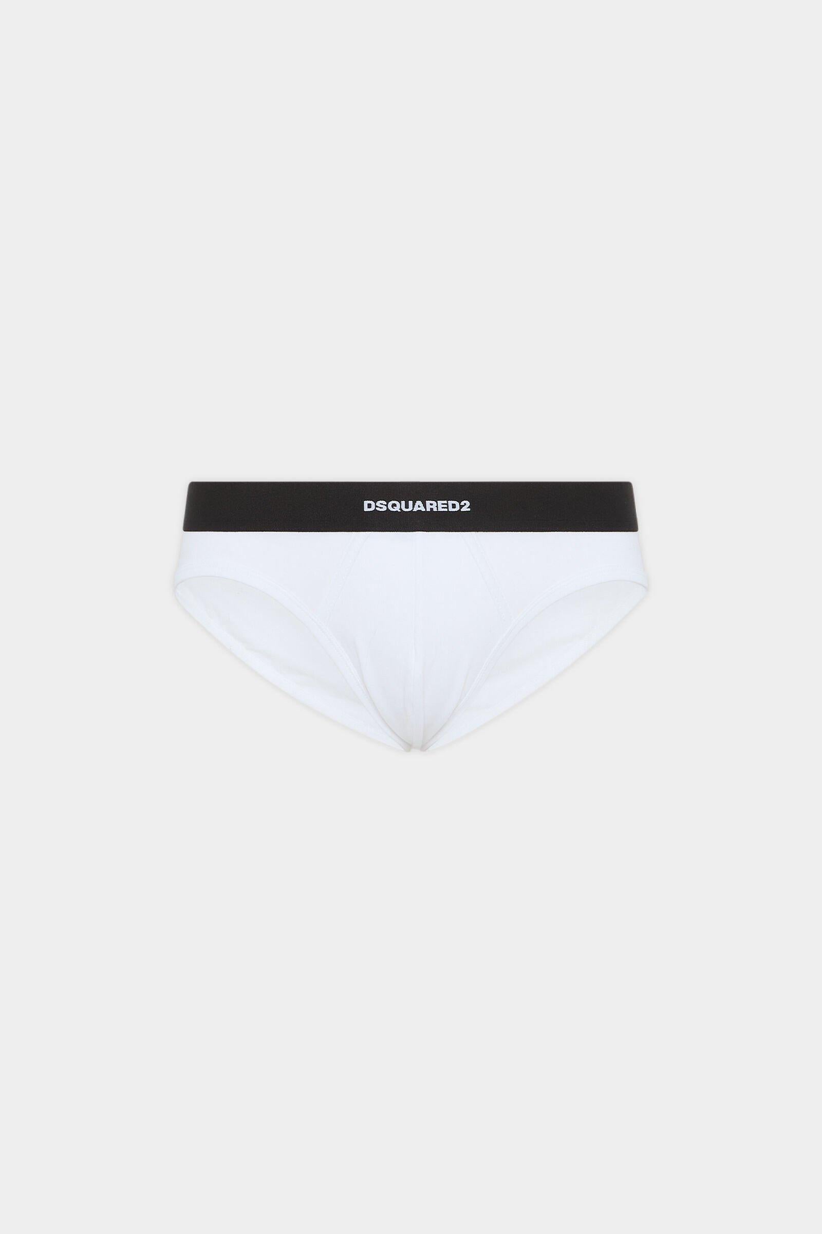 Basic Brief Twin Pack Bianco DCX200070 100 DSQUARED 