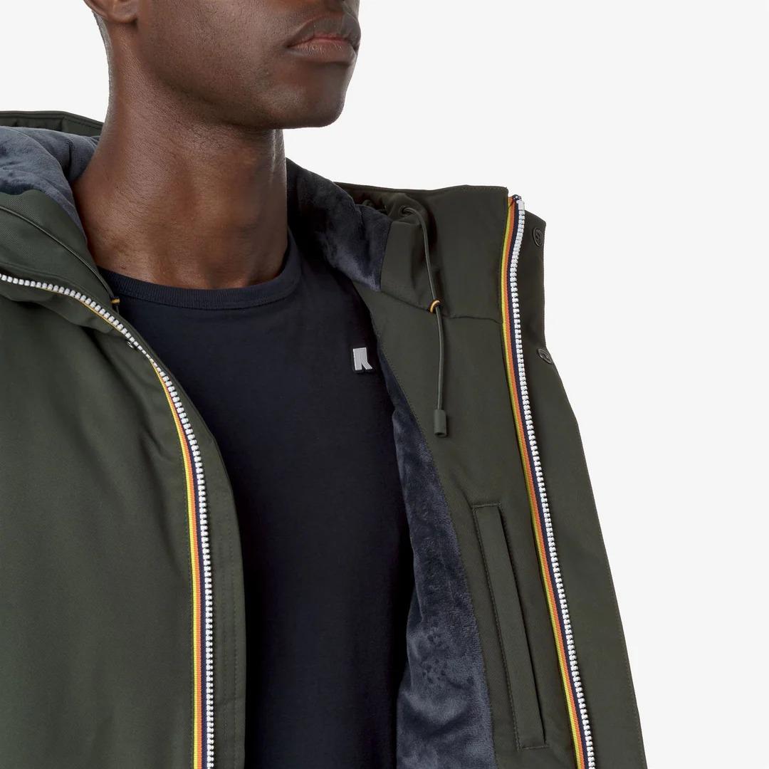 JARNO TWILL MARMOTTA<BR/>GREEN B-BLUE A K8133FW AL7 K-WAY 