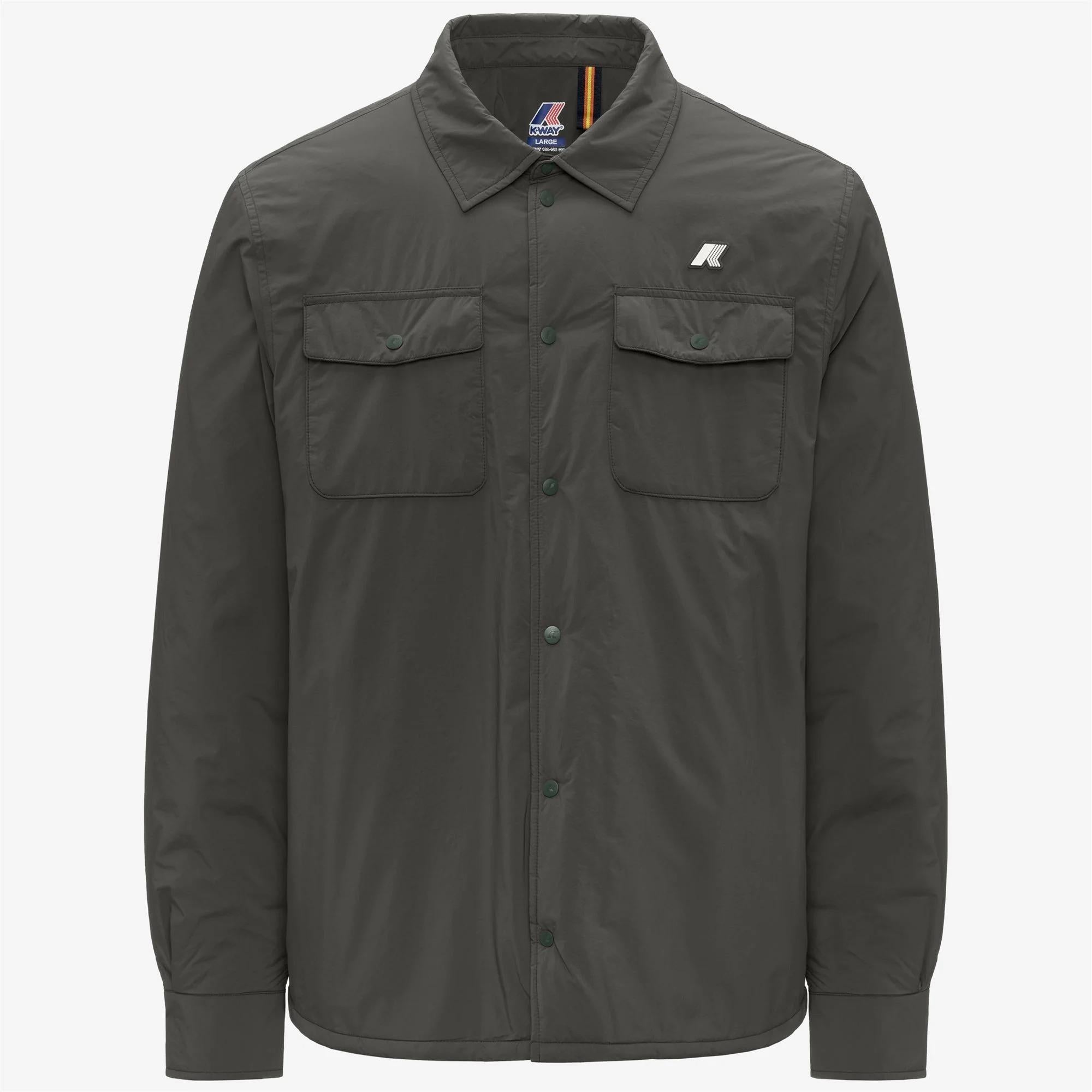 UMBERT PLAIN WARM<BR/>GREEN BLACKISH K2136JW WMR K-WAY 