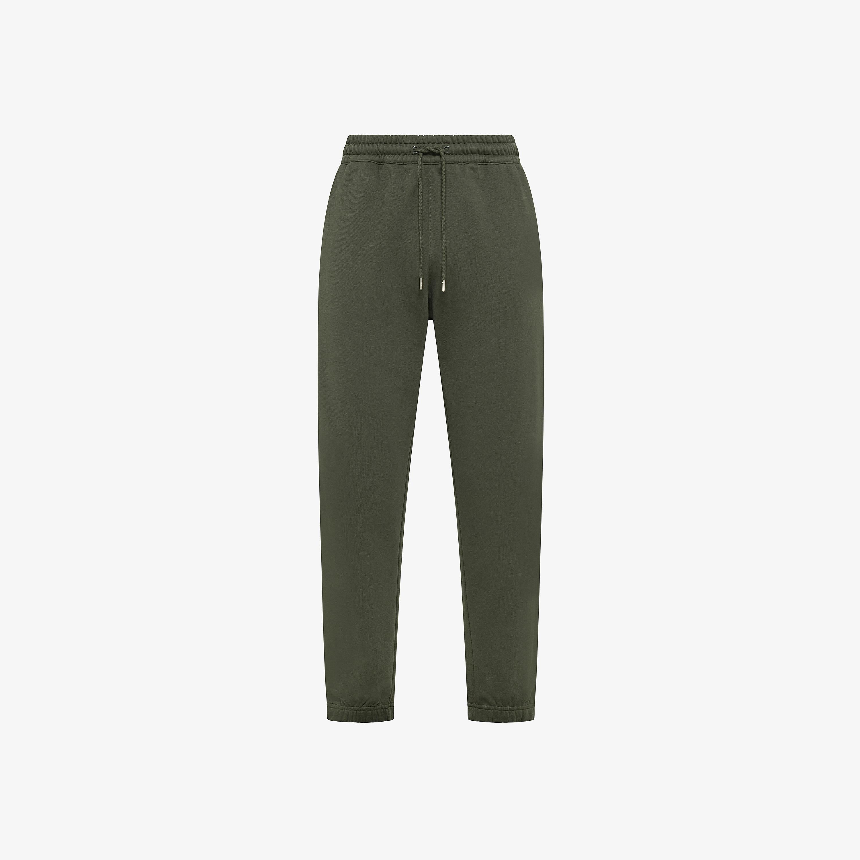 SUN68 Pantaloni in felpa di misto cotone militare scuro F45140 74 SUN 68 