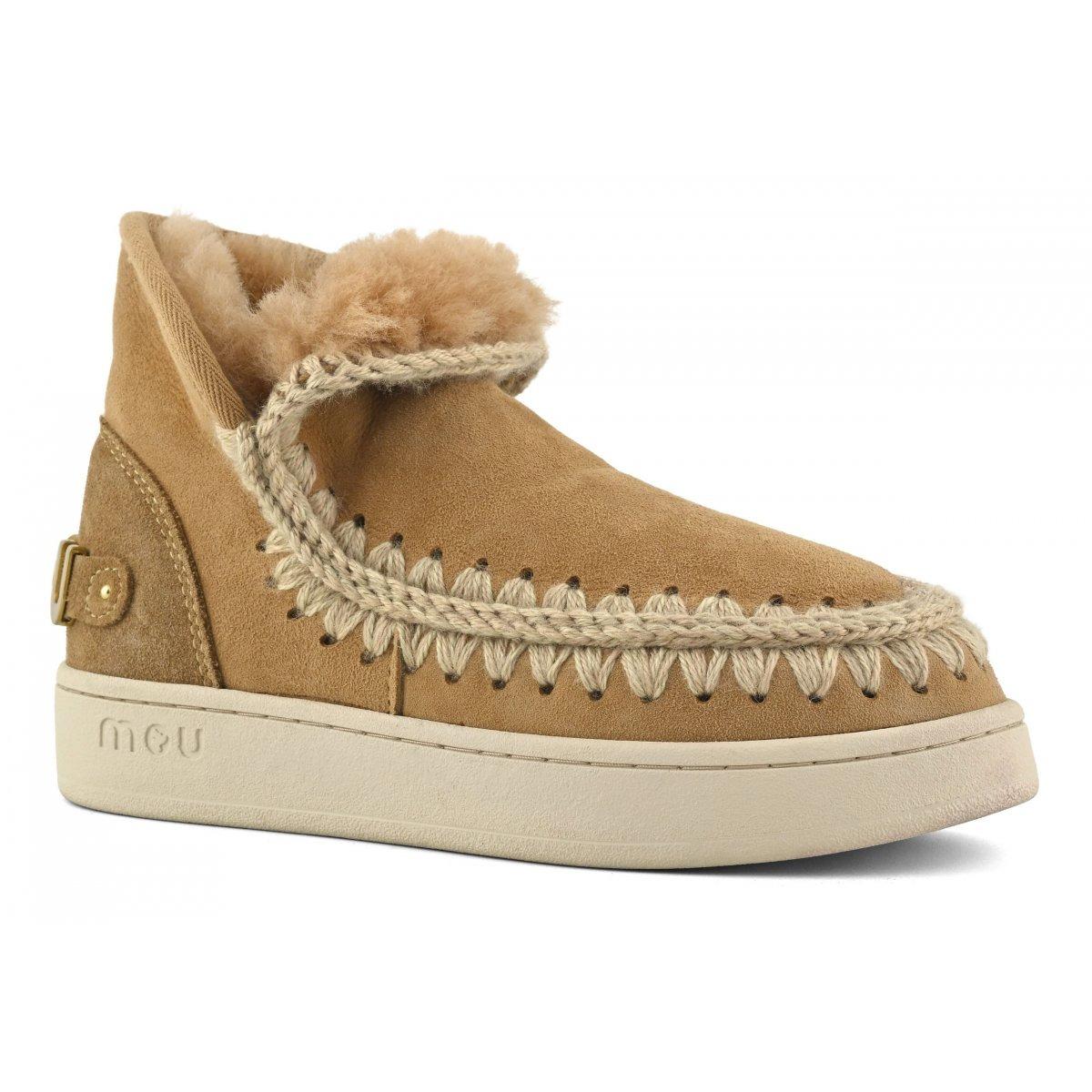 Mou new eskimo sneaker suede savana F25-MUFW741001A SAV MOu 