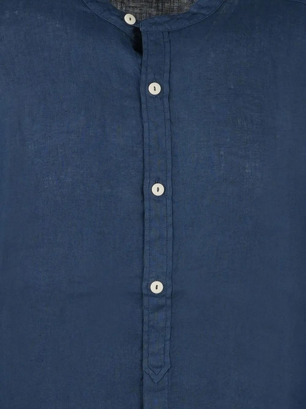 MC2 Saint Barth Camicia in lino NAX000100119L blu NAX0001 00119L MC2 SAINT BARTH 