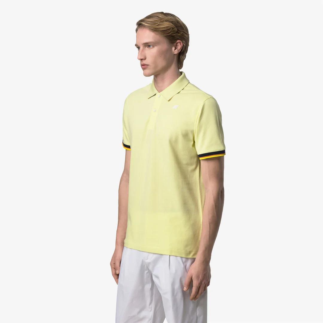 VINCENT PIQUE SLIM<BR/>YELLOW LIME K1125BW W0Z K-WAY 