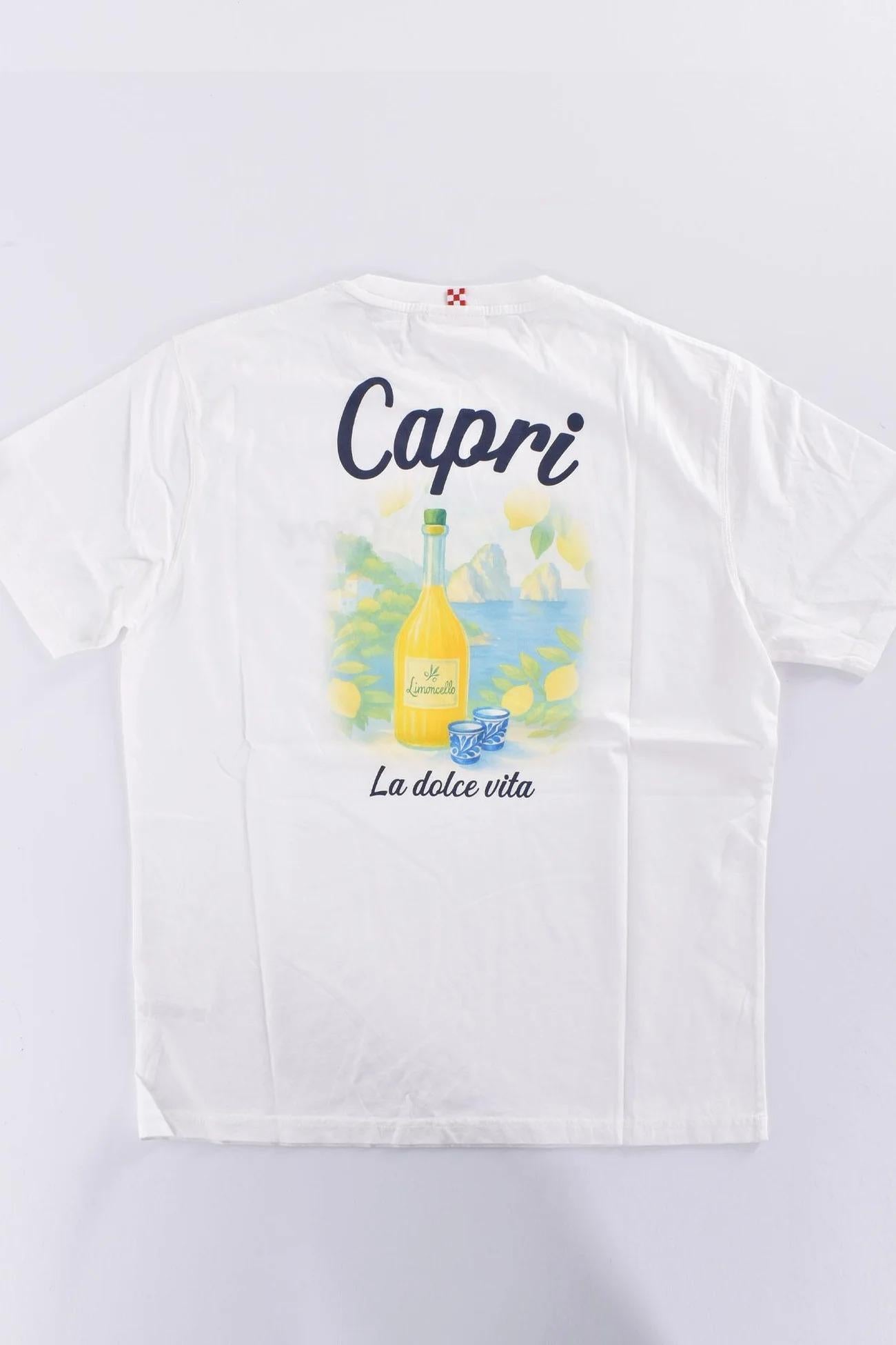 T-shirt Mc2 Saint Barth capri limoncello PRL000204447L PRL0002 04447L MC2 SAINT BARTH 