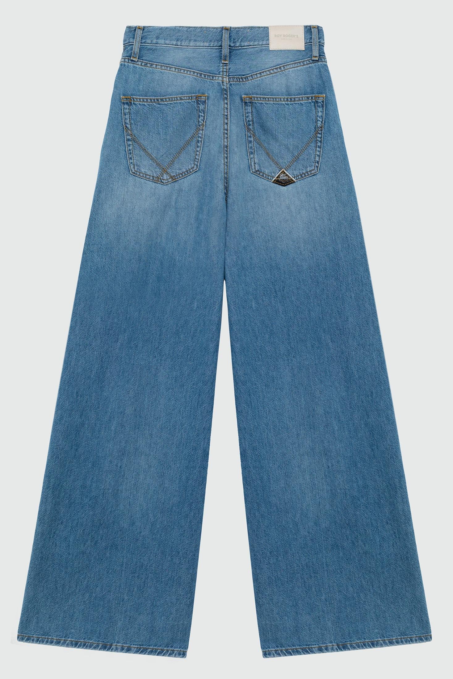 Jeans kaori denim cotton linen lyocell vodkasouer RND90195D6823139 C0999 ROY ROGER'S 