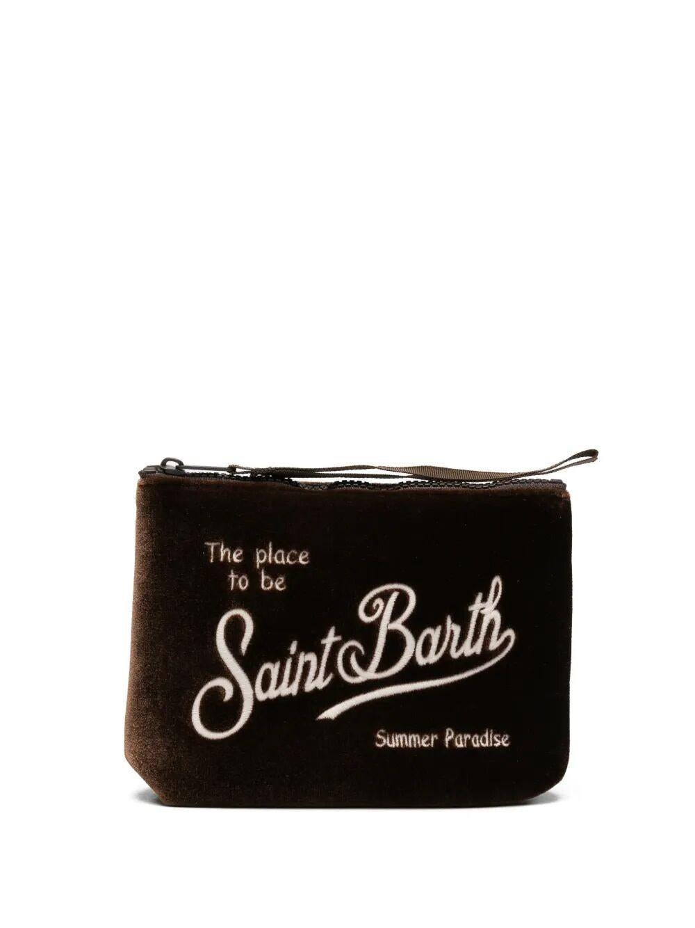 MC2 ST BARTH ALINE VELVET POCHETTE ALI0014 09244L ALI0014 09244L MC2 SAINT BARTH 