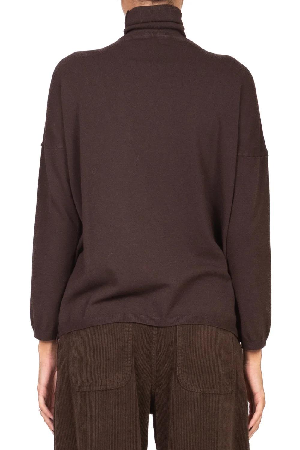 Vicolo - Maglia collo alto Art. 22202F MARRONE 22202F MARRONE VICOLO 