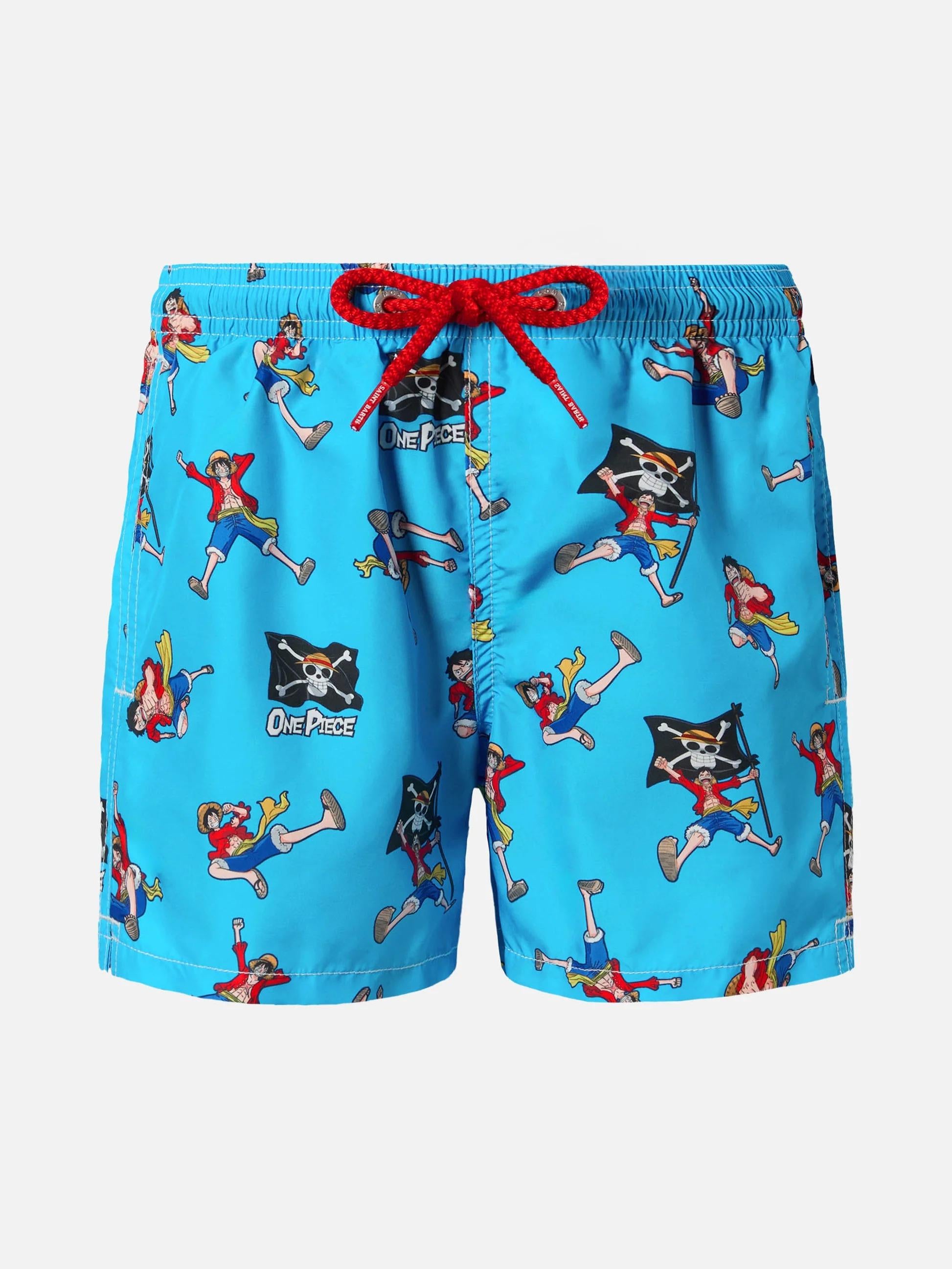 Costume mare Jean Lighting in tessuto leggero con stampa One Piece|ONE PIECE SPECIAL EDITION JEA0004 04002L MC2 SAINT BARTH 